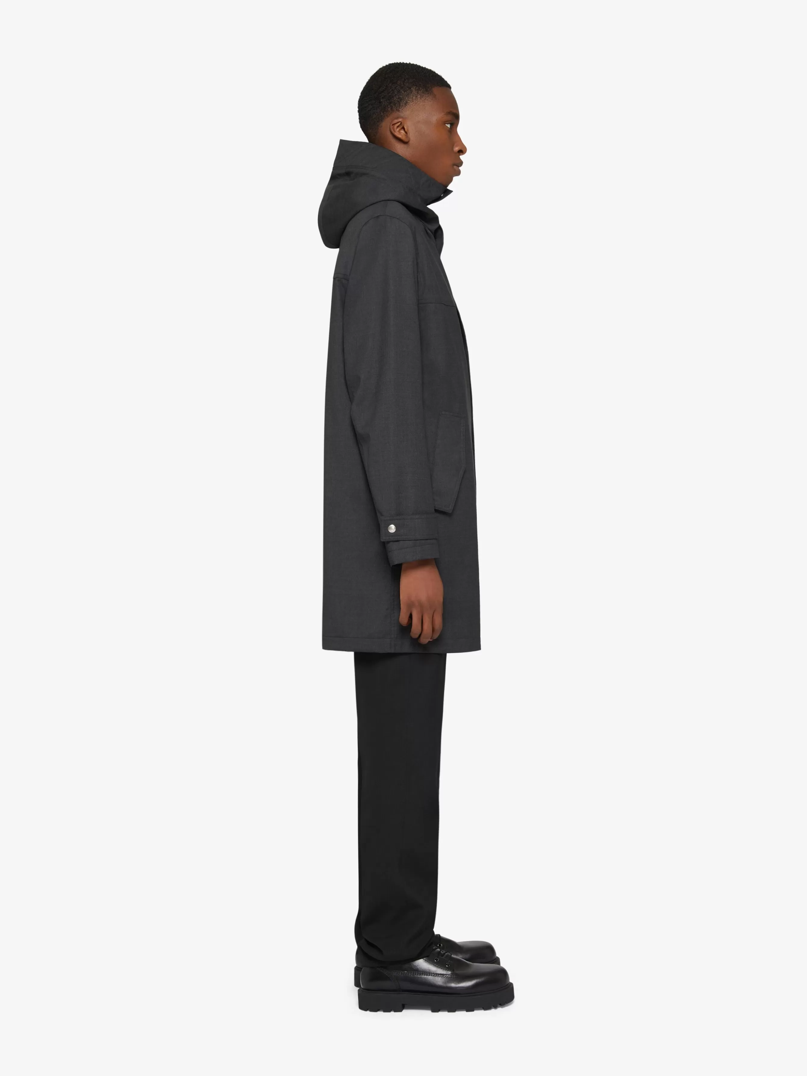 GIVENCHY Outerwear & Blousons-3-in-1 parka in wool