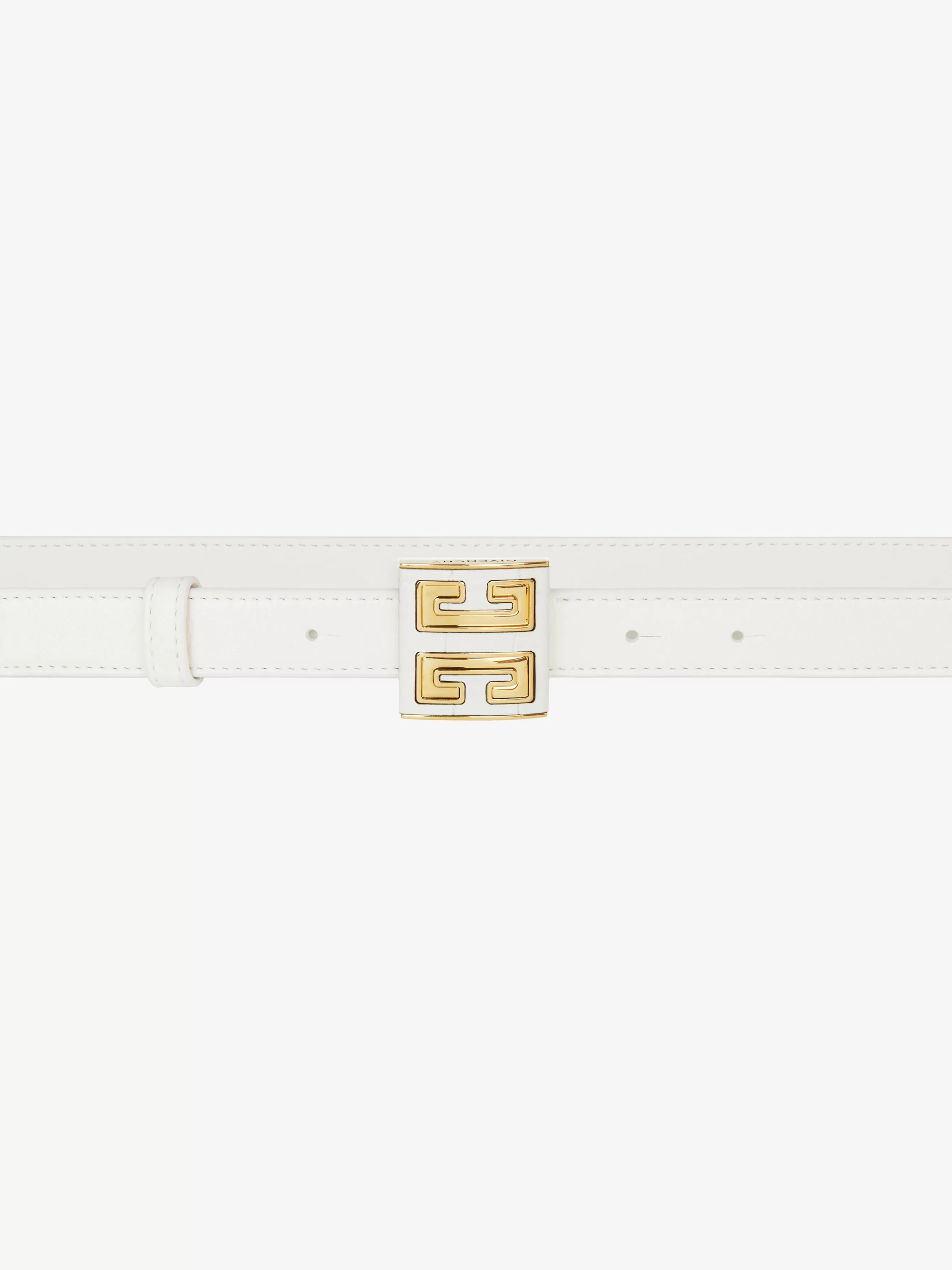 GIVENCHY Belts-4G belt in leather