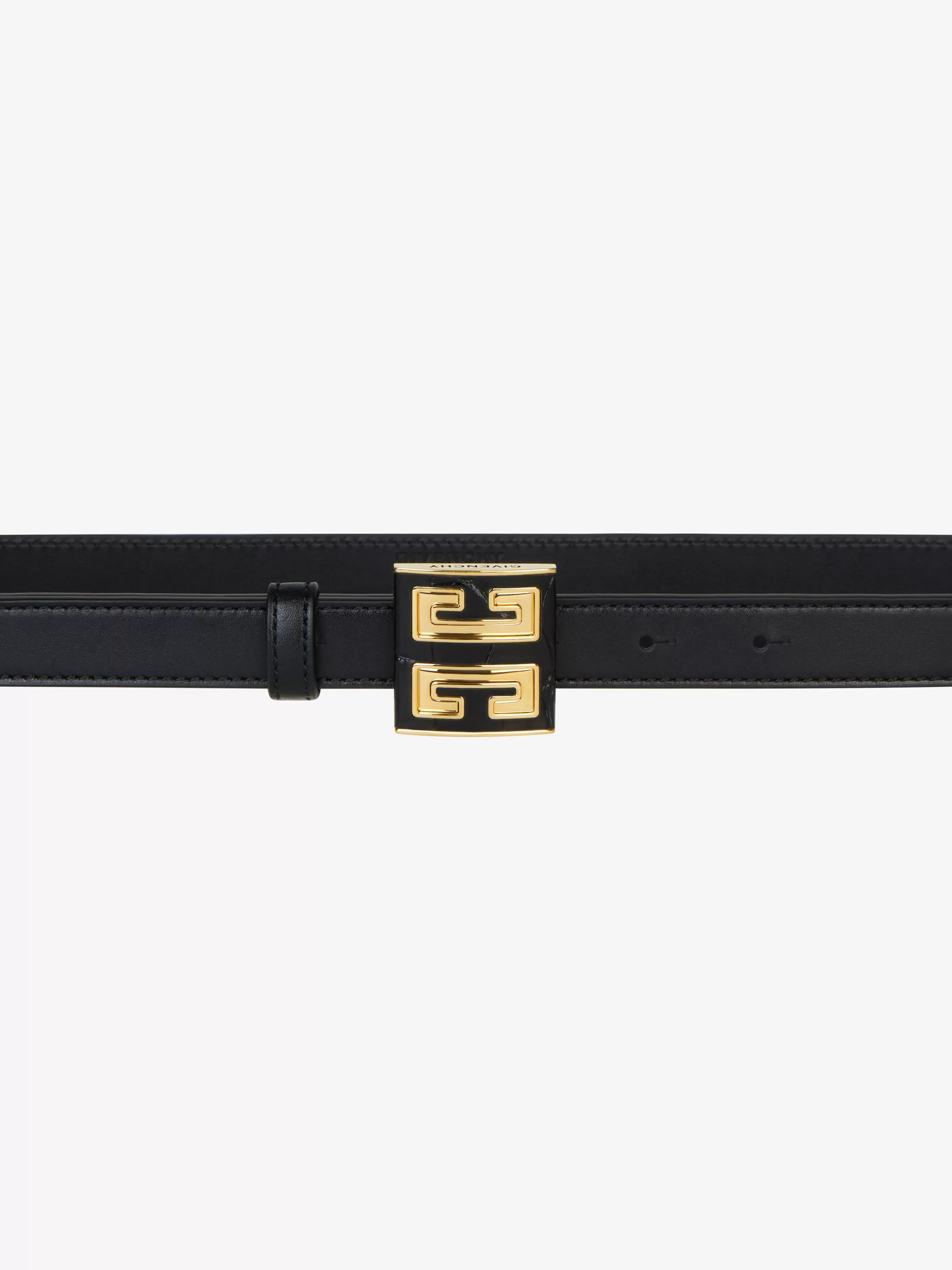 GIVENCHY Belts-4G belt in leather