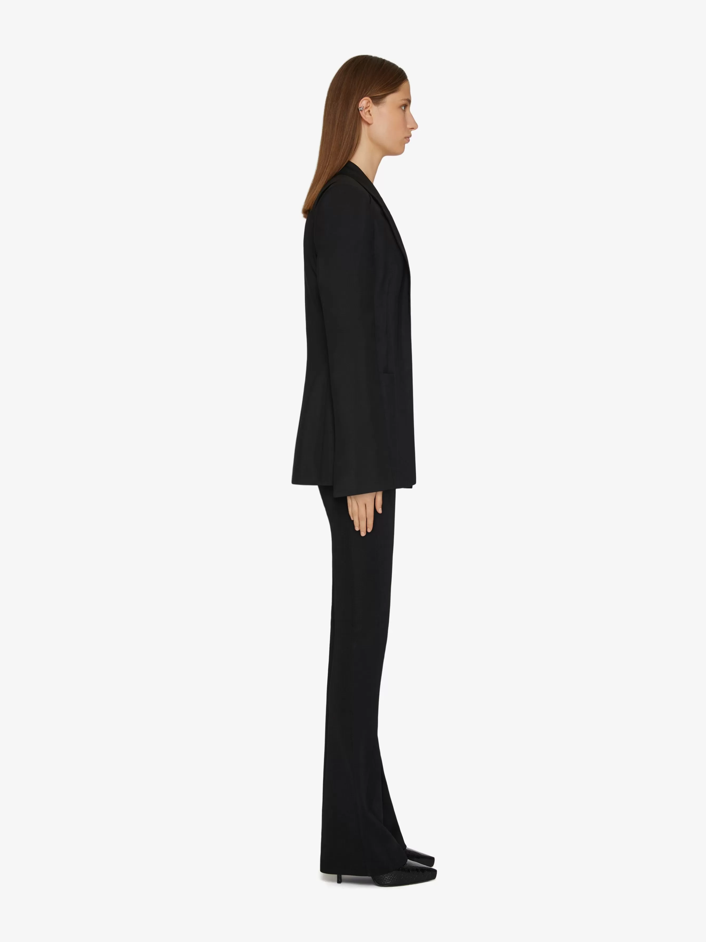 GIVENCHY Pants-4G belted pants in Punto Milano