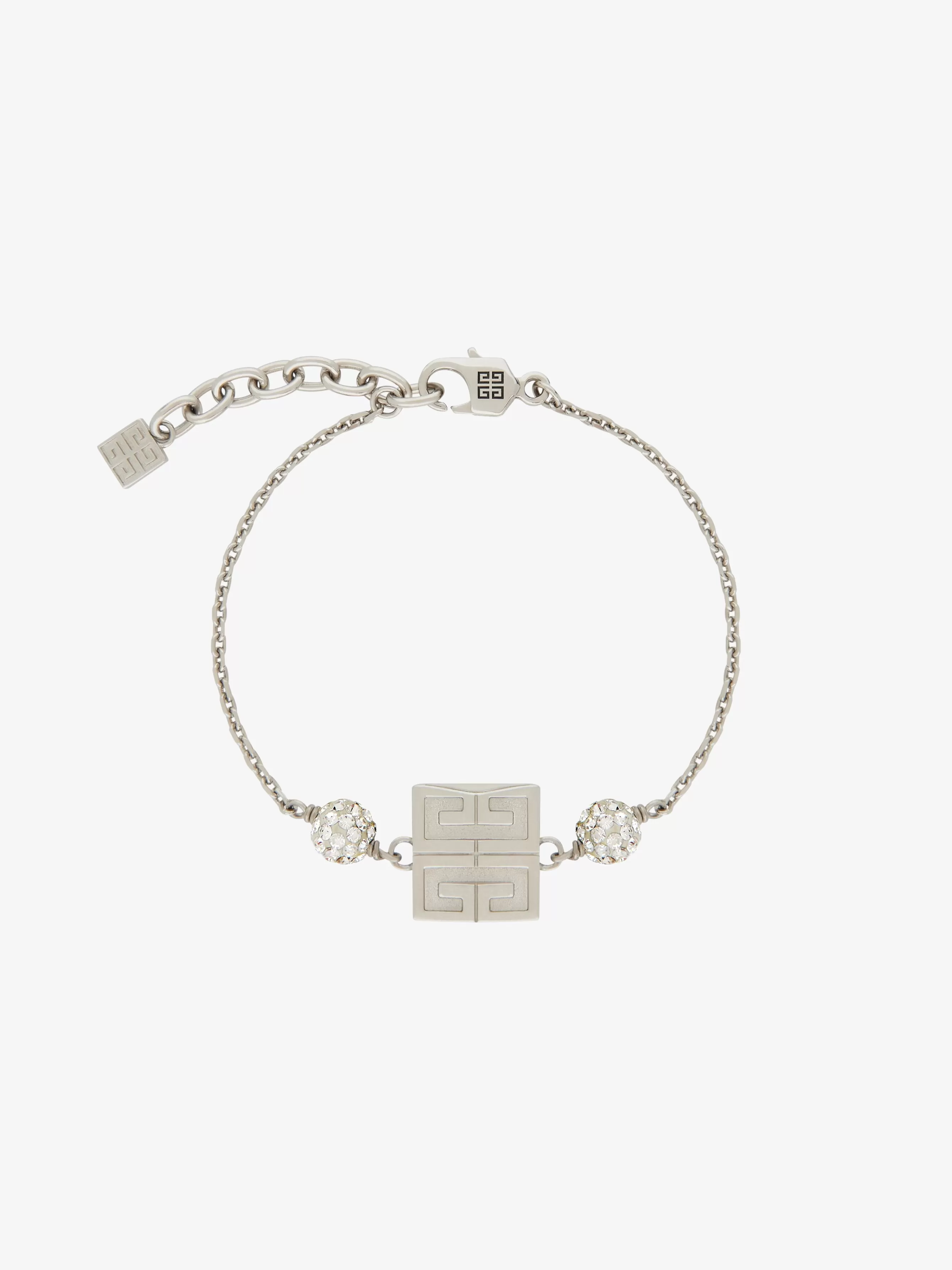 Women GIVENCHY Other Accessories | Scarves-4G bracelet in metal with crystals