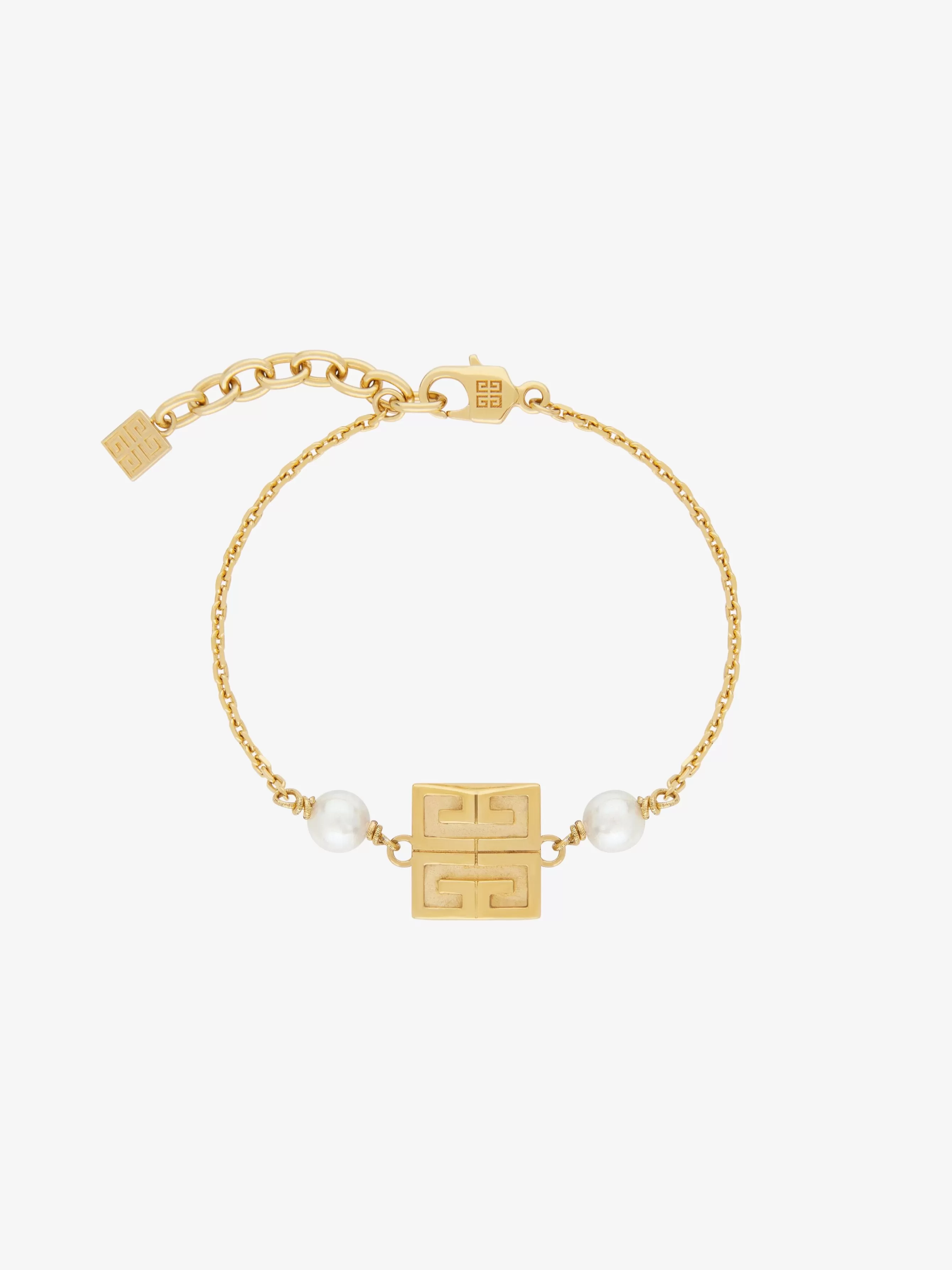 Women GIVENCHY Other Accessories | Scarves-4G bracelet in metal with pearls