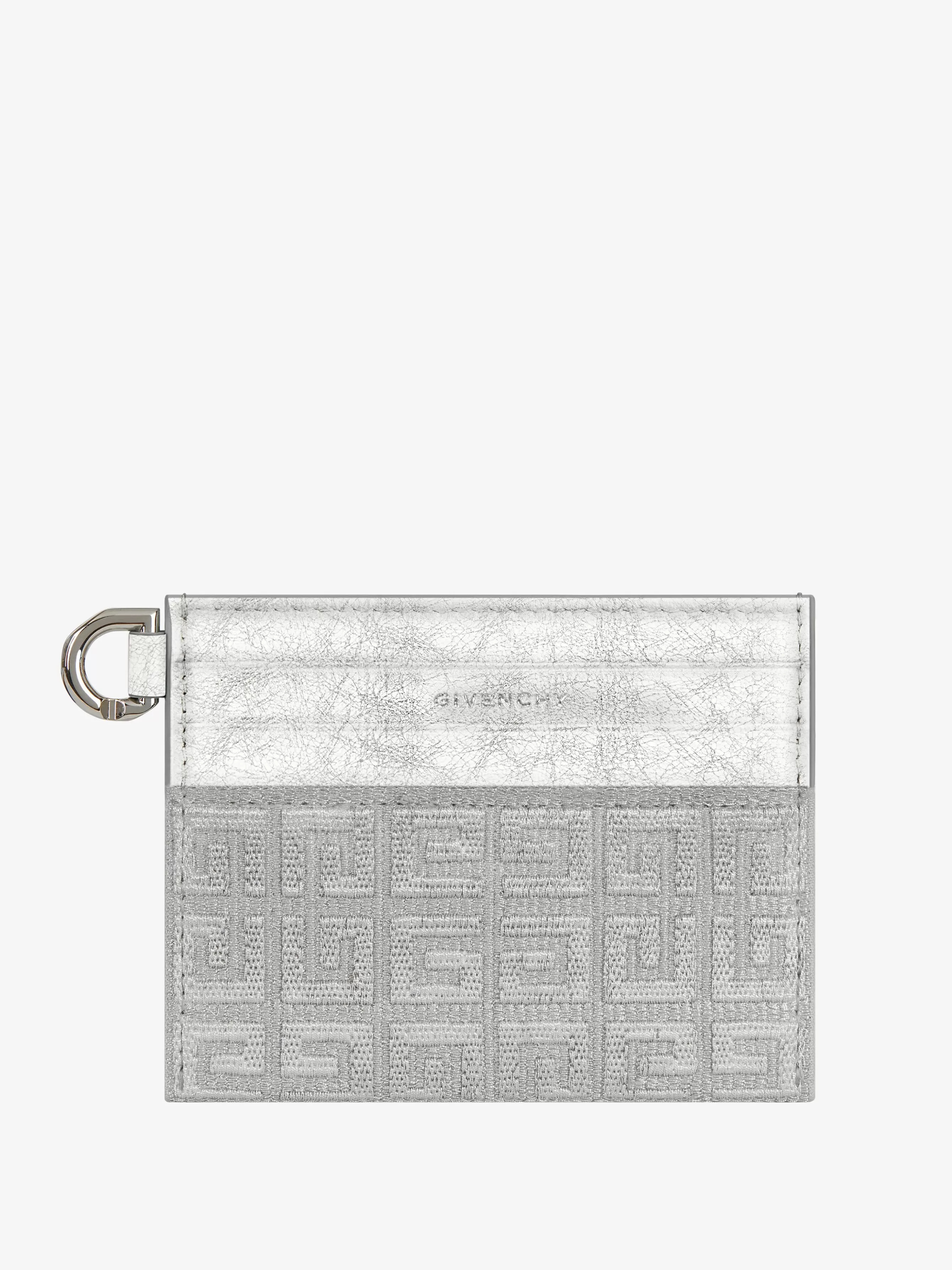 Sale/Women GIVENCHY Bags & Leather Goods | Small Leather Goods-4G card holder in 4G embroidered canvas