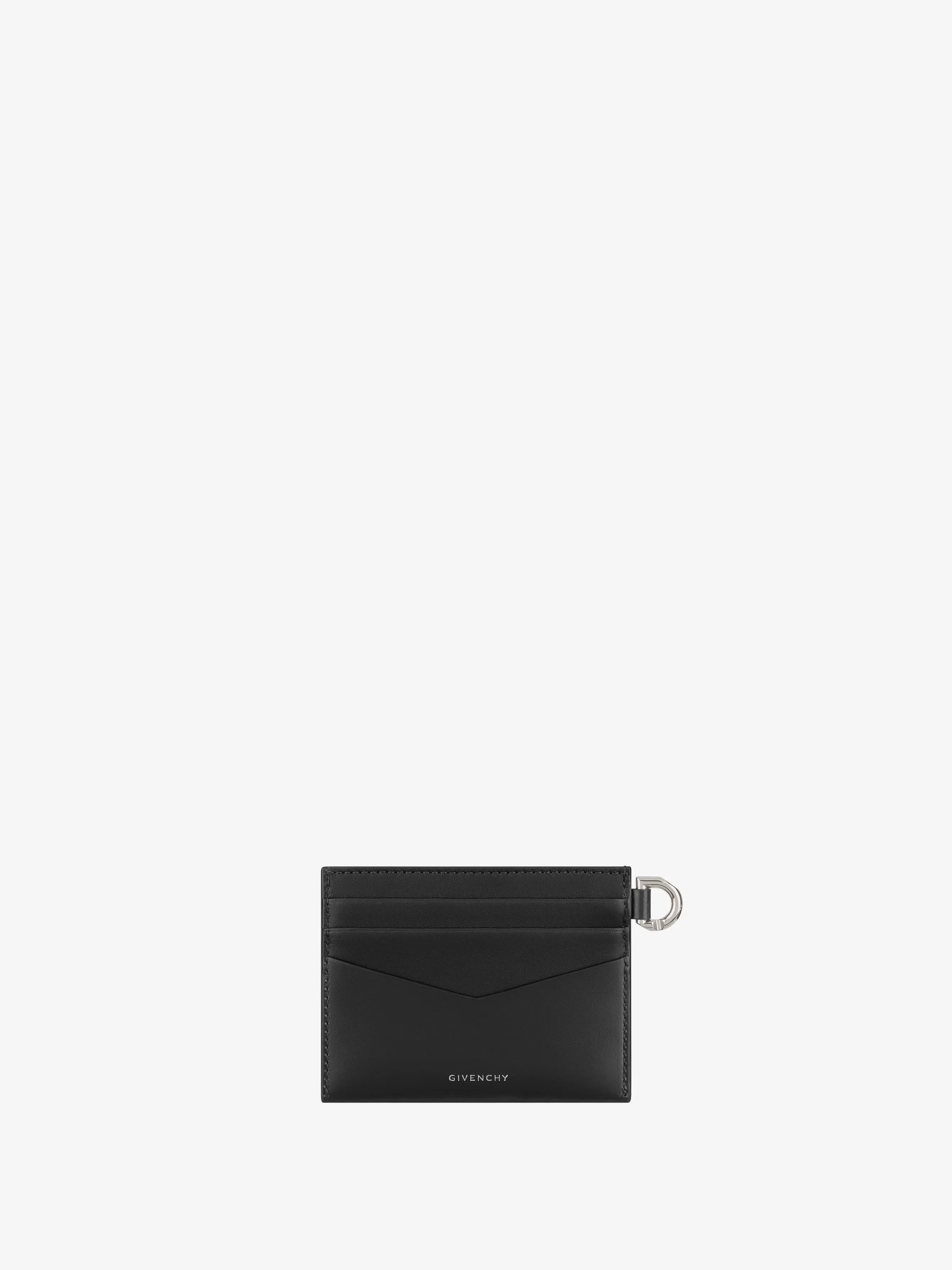 GIVENCHY Small Leather Goods-4G card holder in Box leather