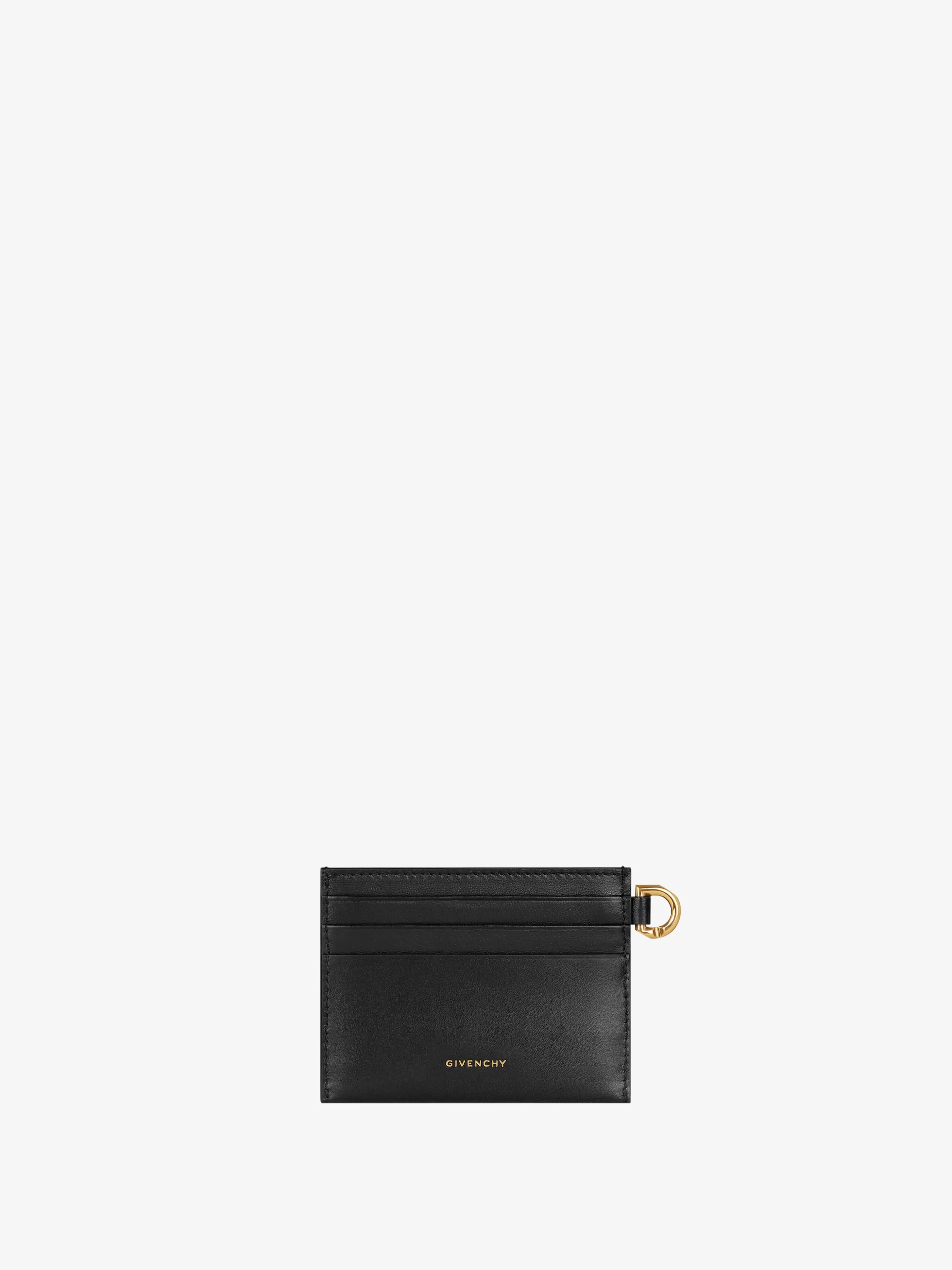 GIVENCHY Small Leather Goods-4G card holder in leather