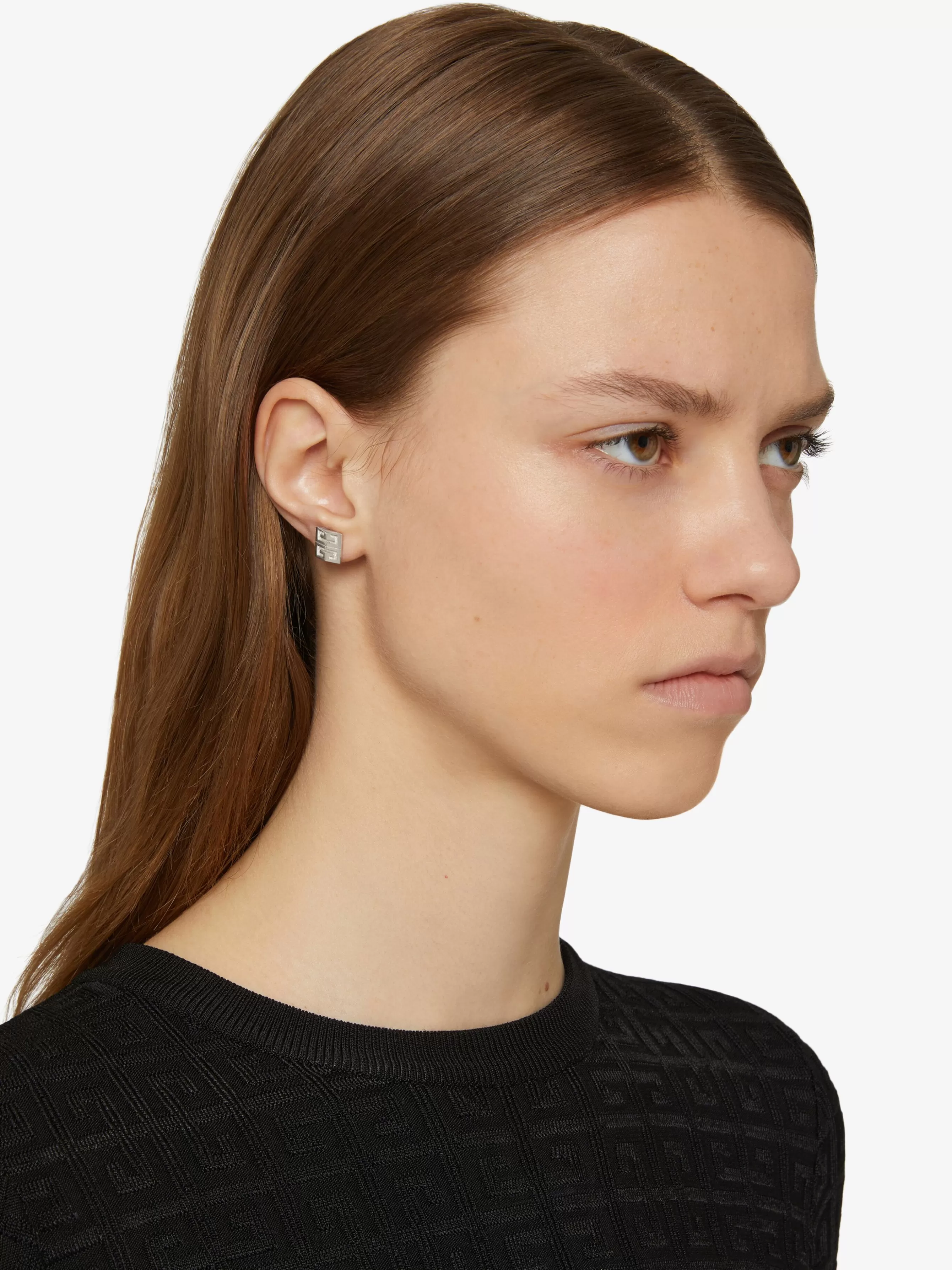 Men GIVENCHY Jewelry-4G earrings in metal