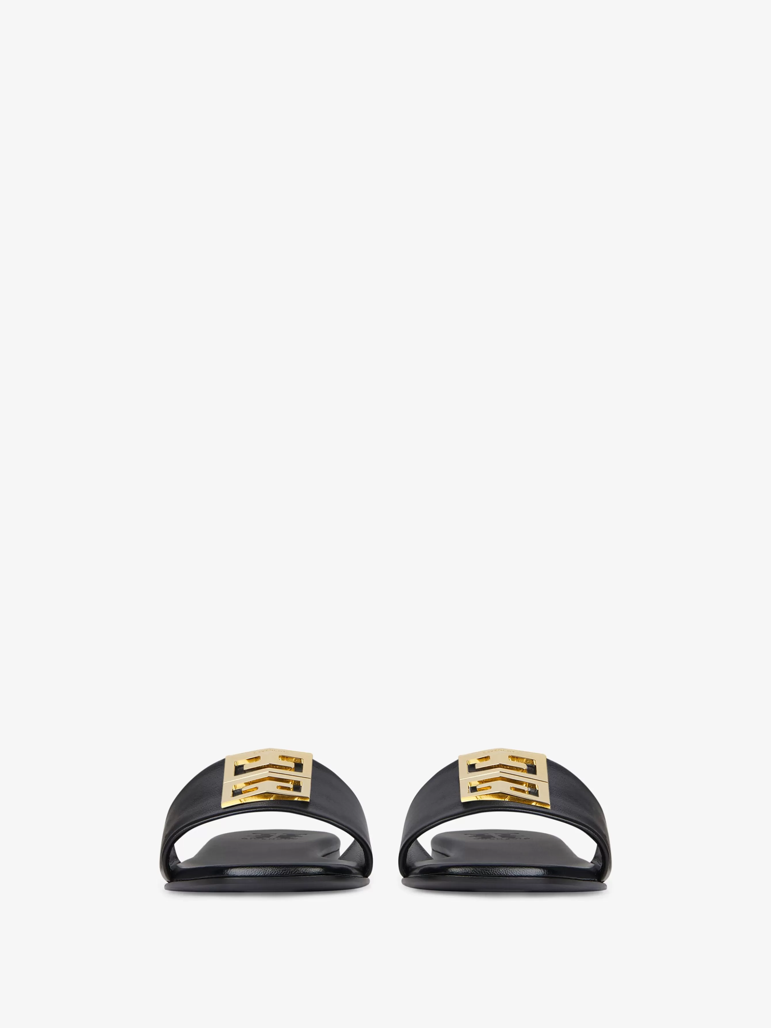 GIVENCHY Slides & Sandals-4G flat mules in leather