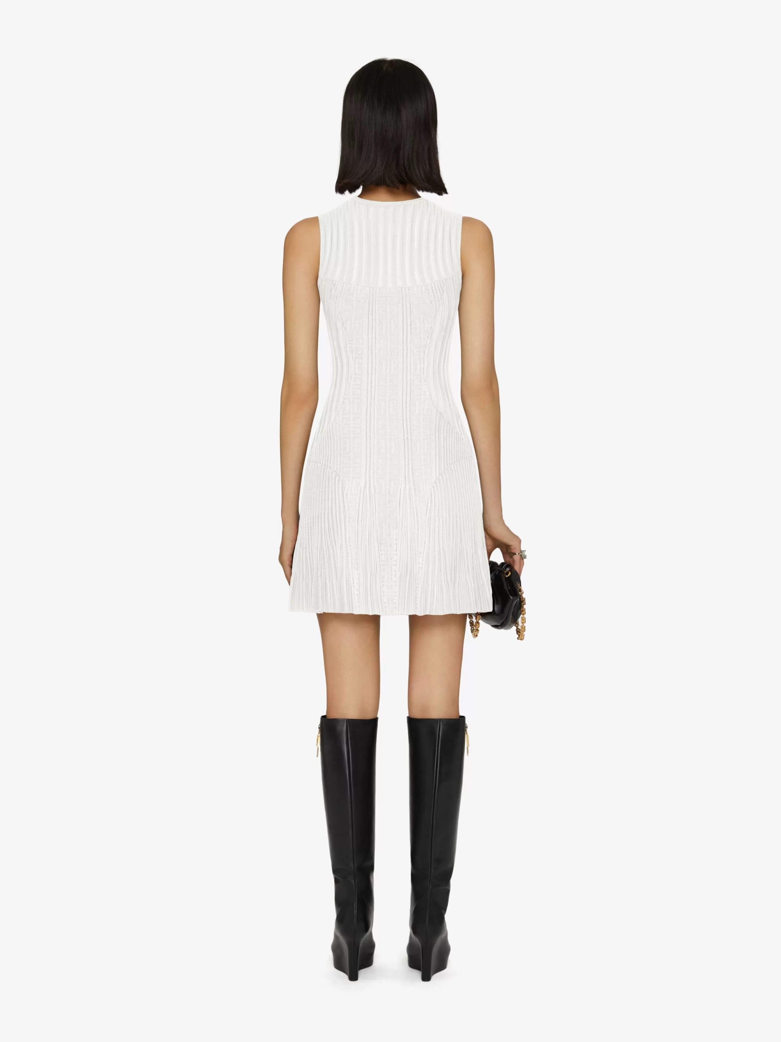 Sale GIVENCHY Dresses-4G jacquard sleeveless dress