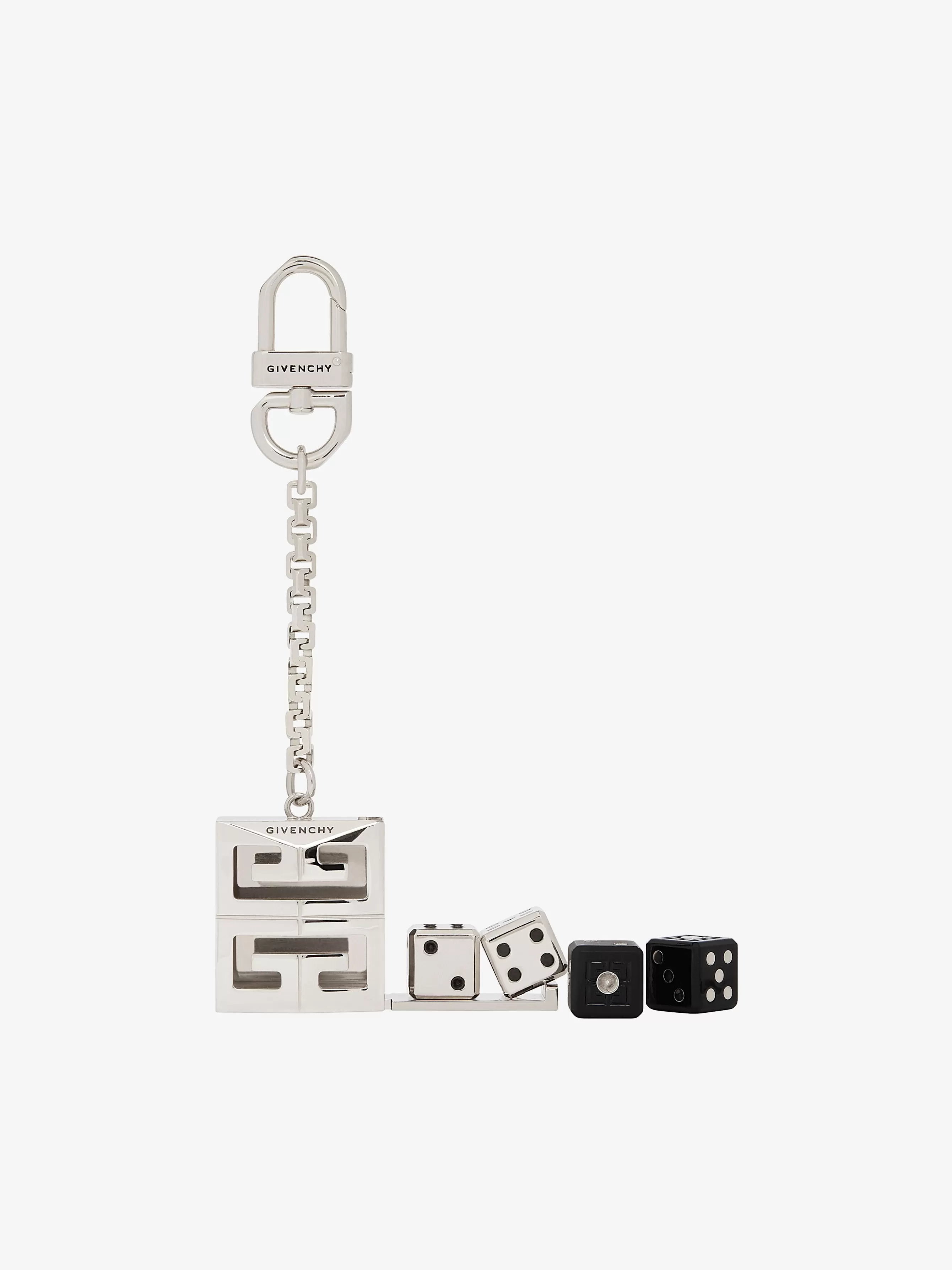 GIVENCHY Other Accessories-4G Lock dice holder keyring