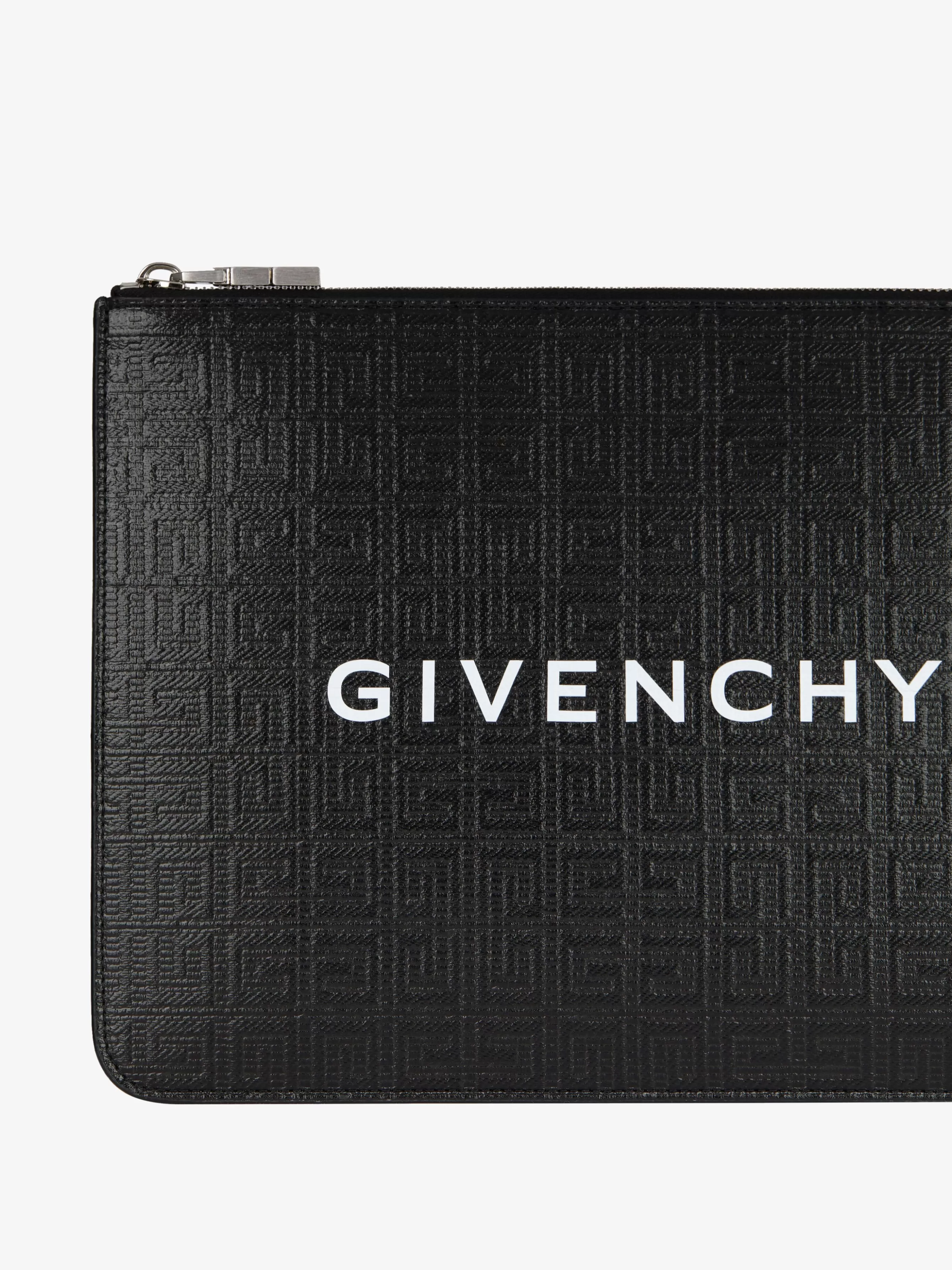 GIVENCHY Small Leather Goods-4G monogram pouch in coated canvas