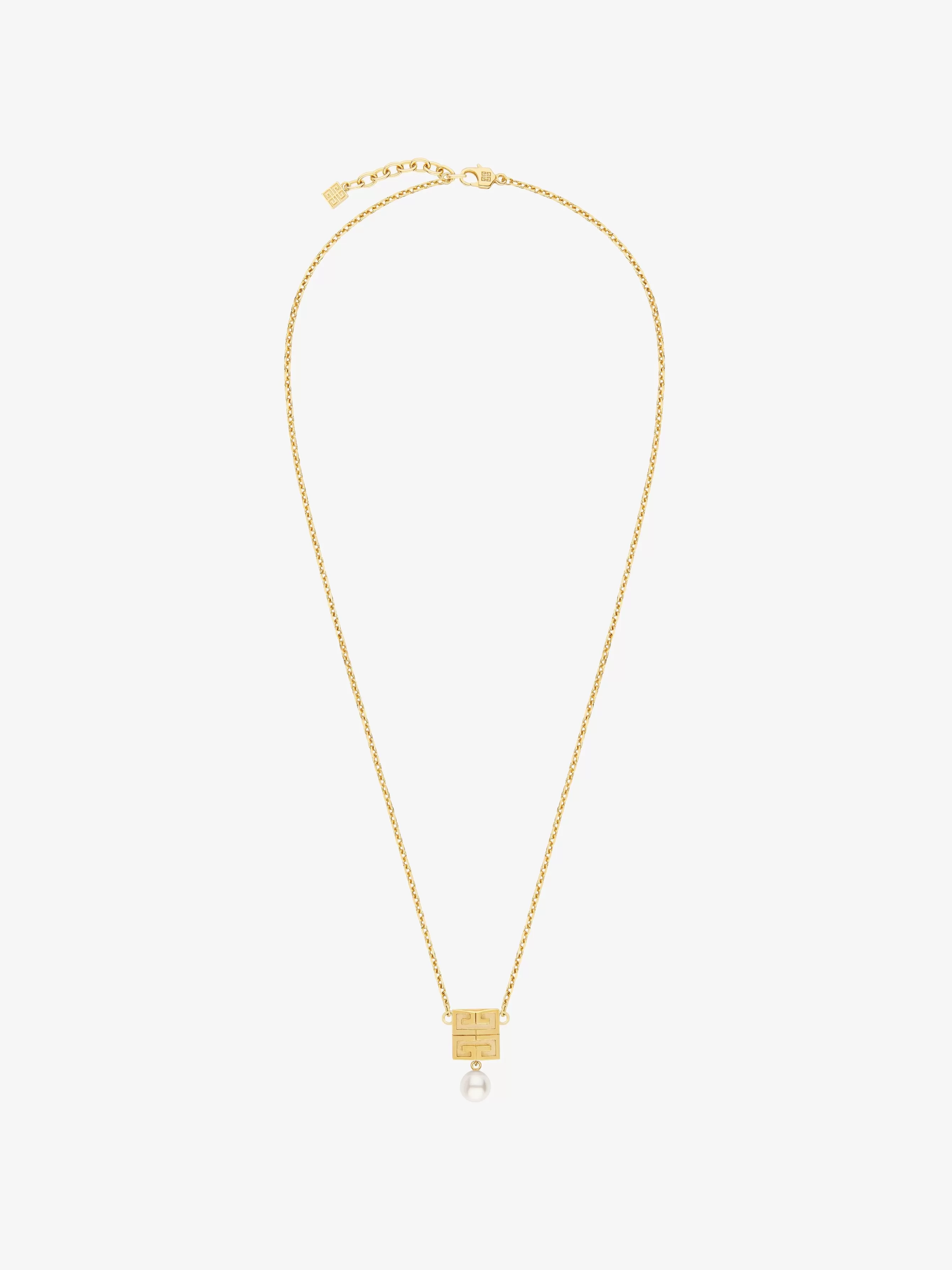 Women GIVENCHY Other Accessories | Scarves-4G necklace in metal with pearl