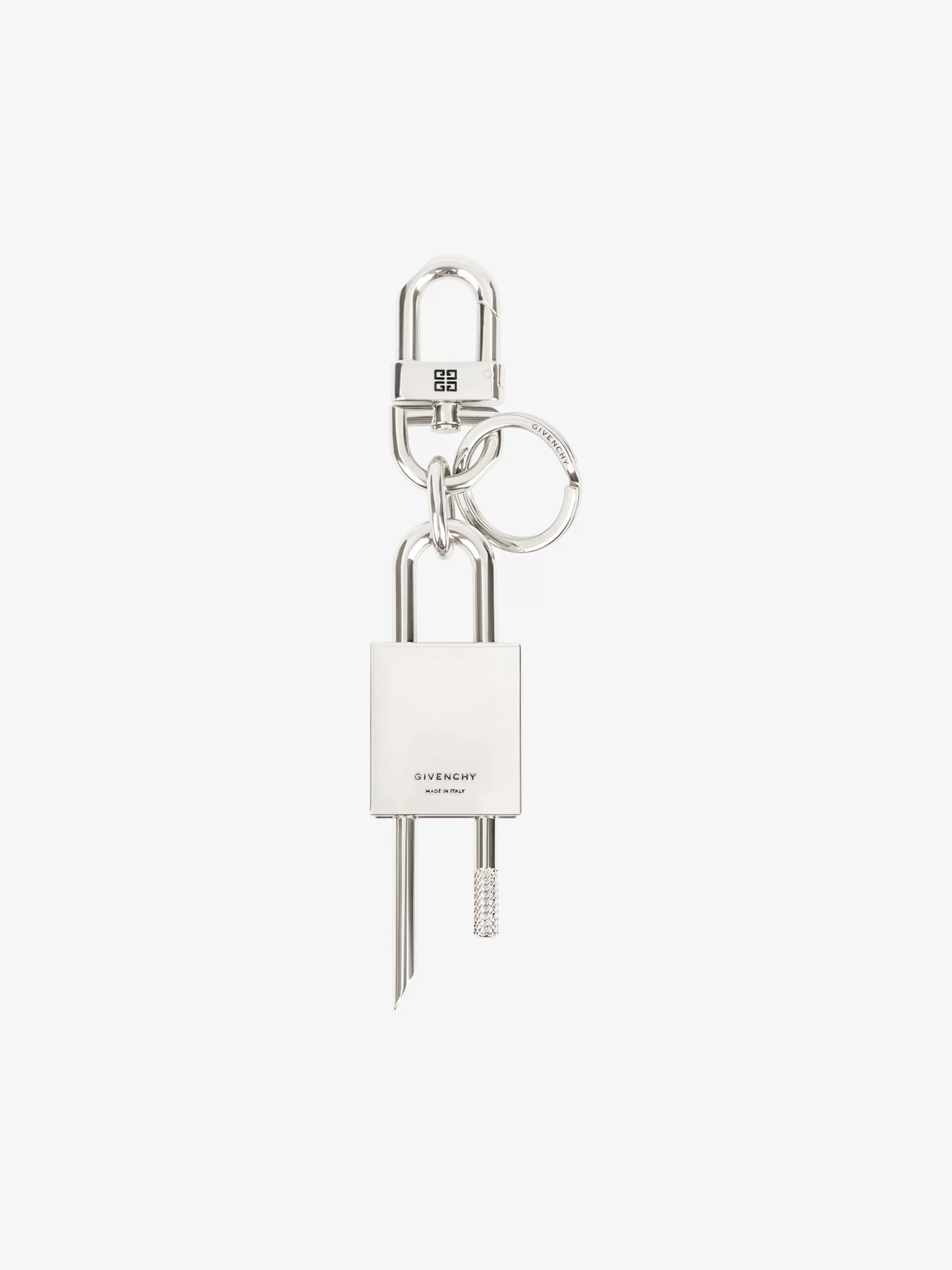 GIVENCHY Other Accessories-4G Padlock keyring in metal