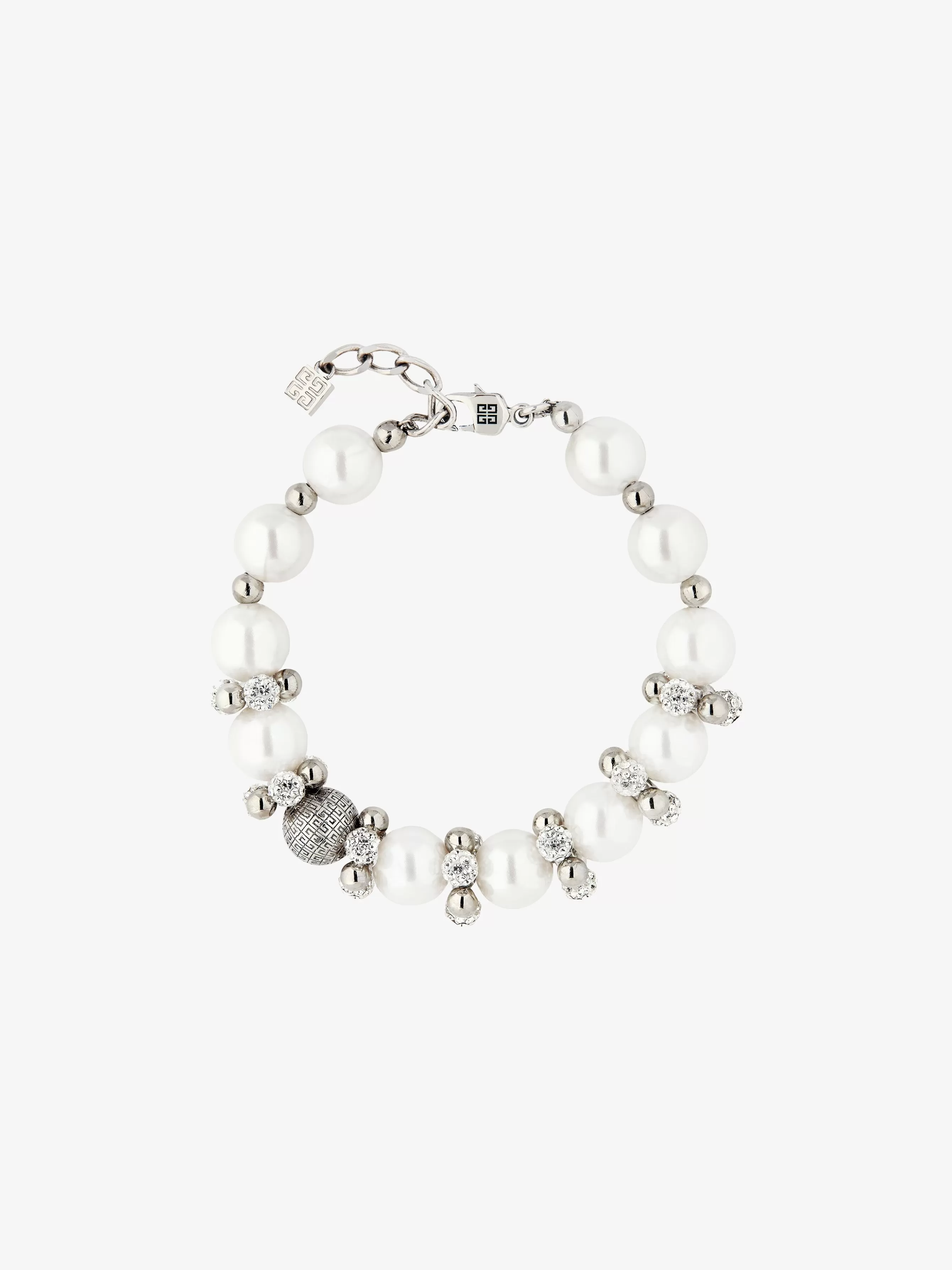 Sale GIVENCHY Jewels & Accessories-4G Pearl bracelet with crystals