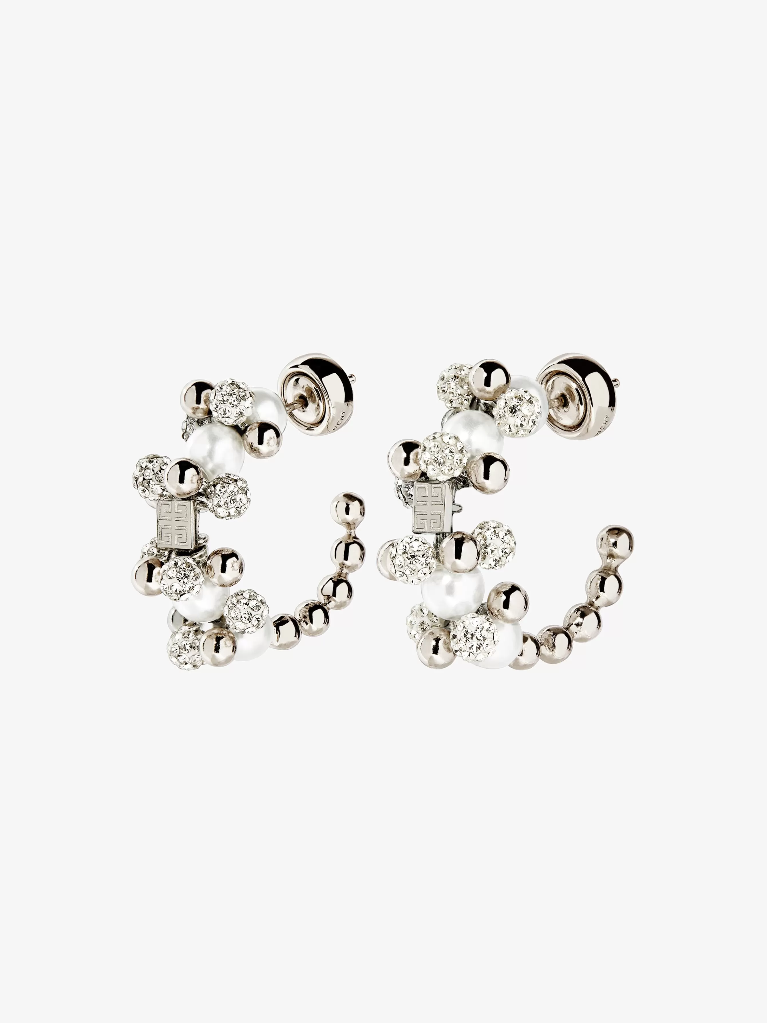 Sale/Women GIVENCHY Jewels & Accessories | Jewelry-4G Pearl earrings with crystals