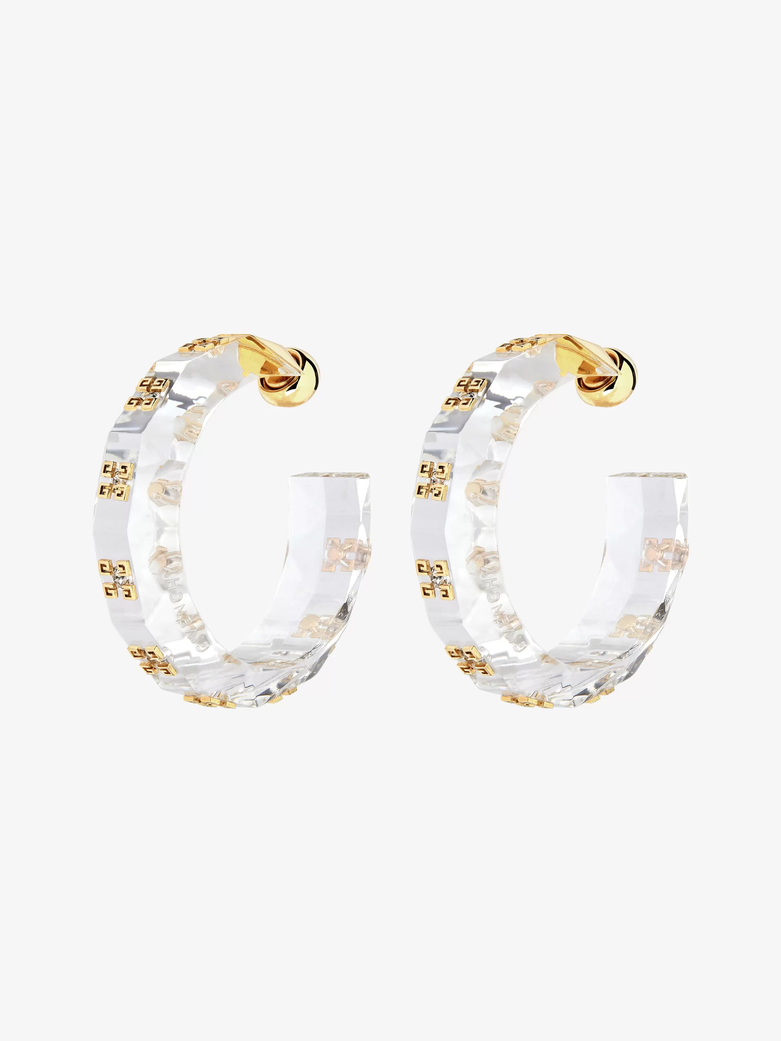 Sale GIVENCHY Jewels & Accessories-4G Plumetis earrings with crystals