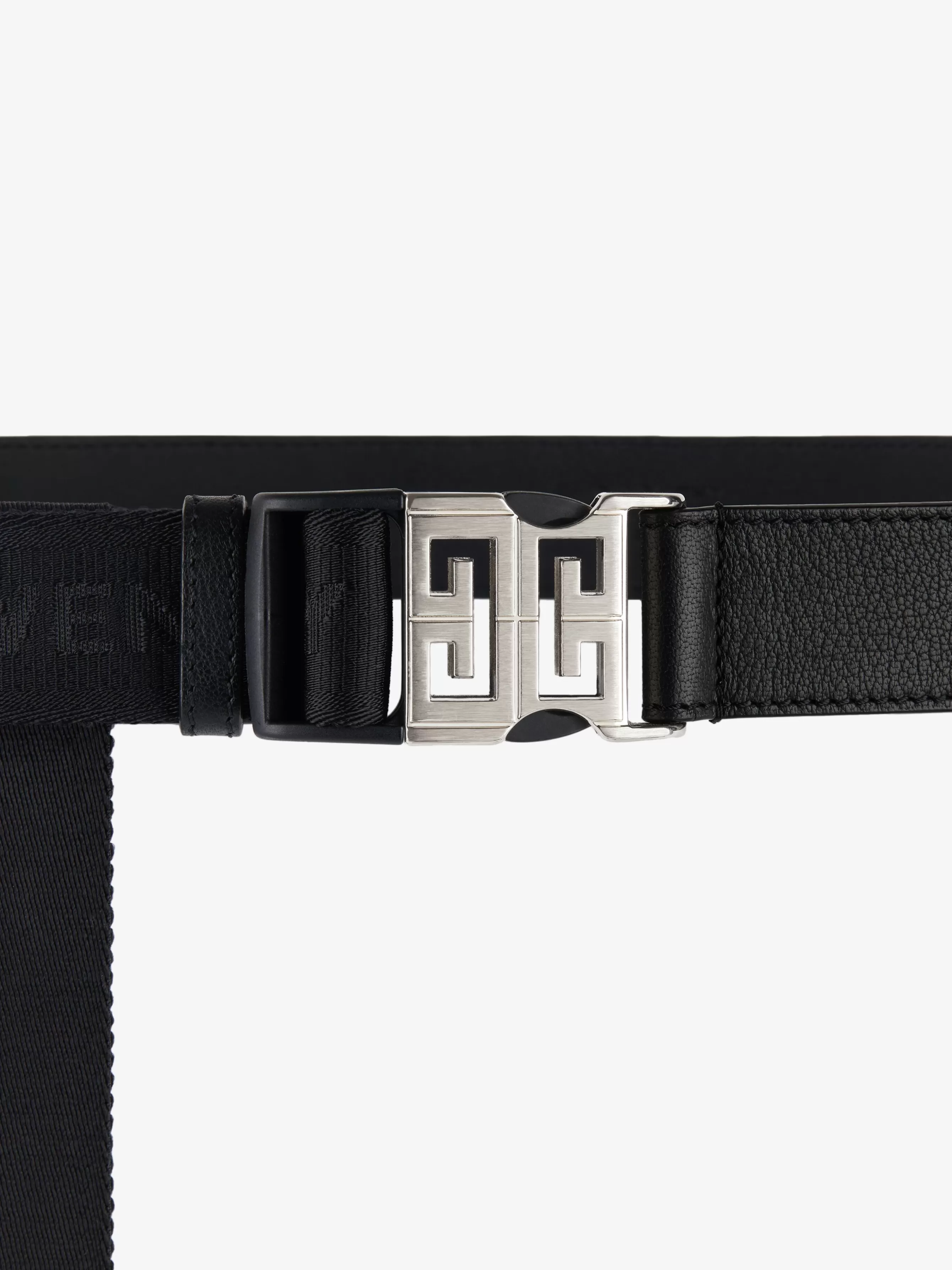 Men/Women GIVENCHY Other Accessories | Sunglasses-4G Release buckle belt in leather and webbing