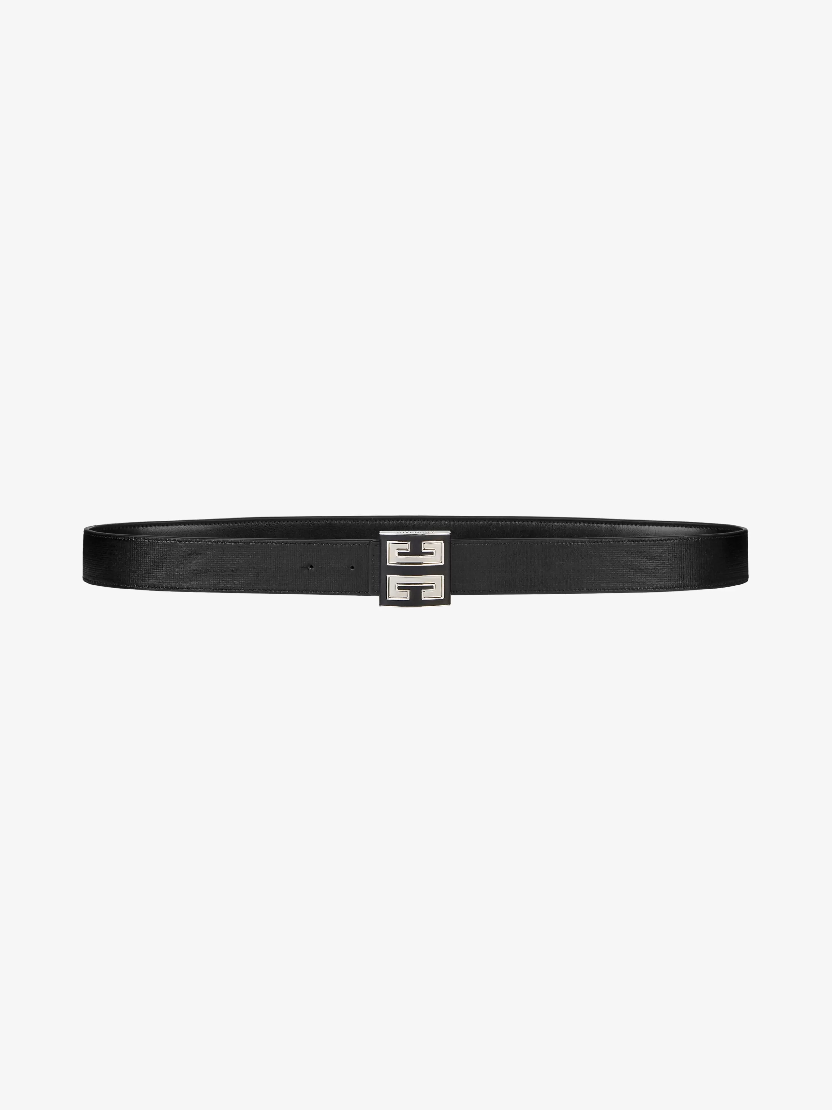 GIVENCHY Belts-4G reversible belt in 4G Classic leather