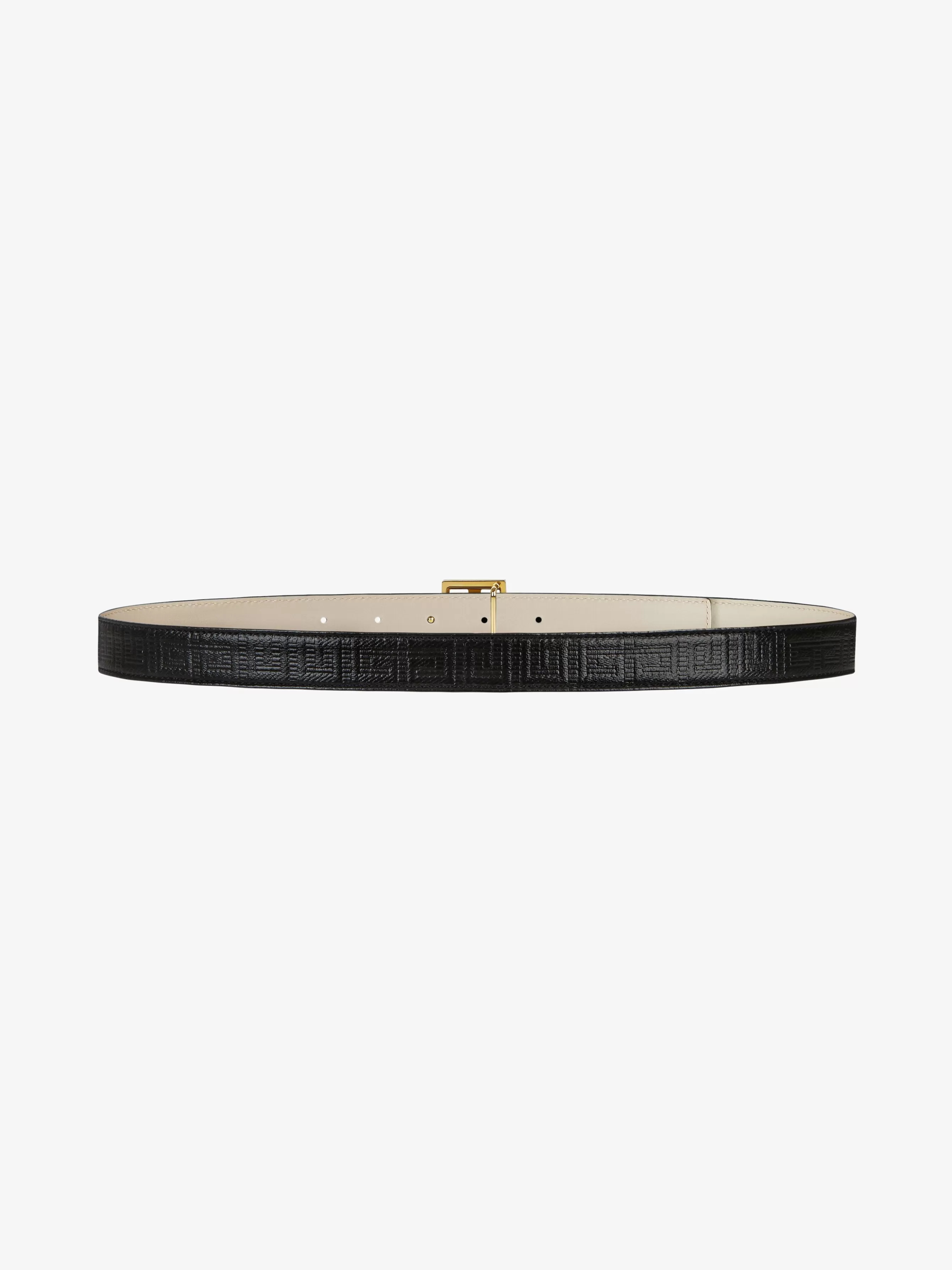 GIVENCHY Belts-4G reversible belt in coated canvas