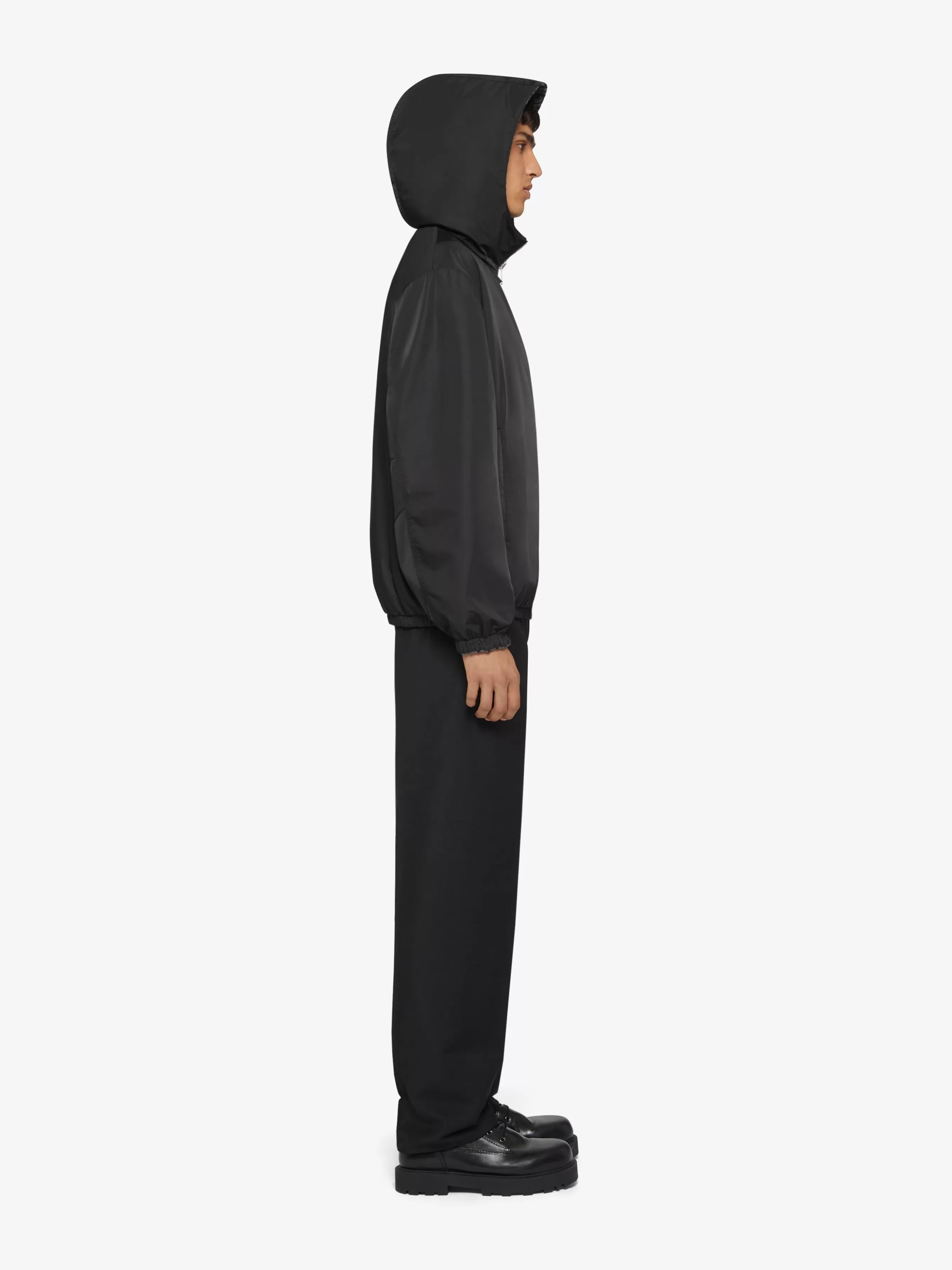 GIVENCHY Sweatshirts & Hoodies-4G reversible zipped hoodie in wool