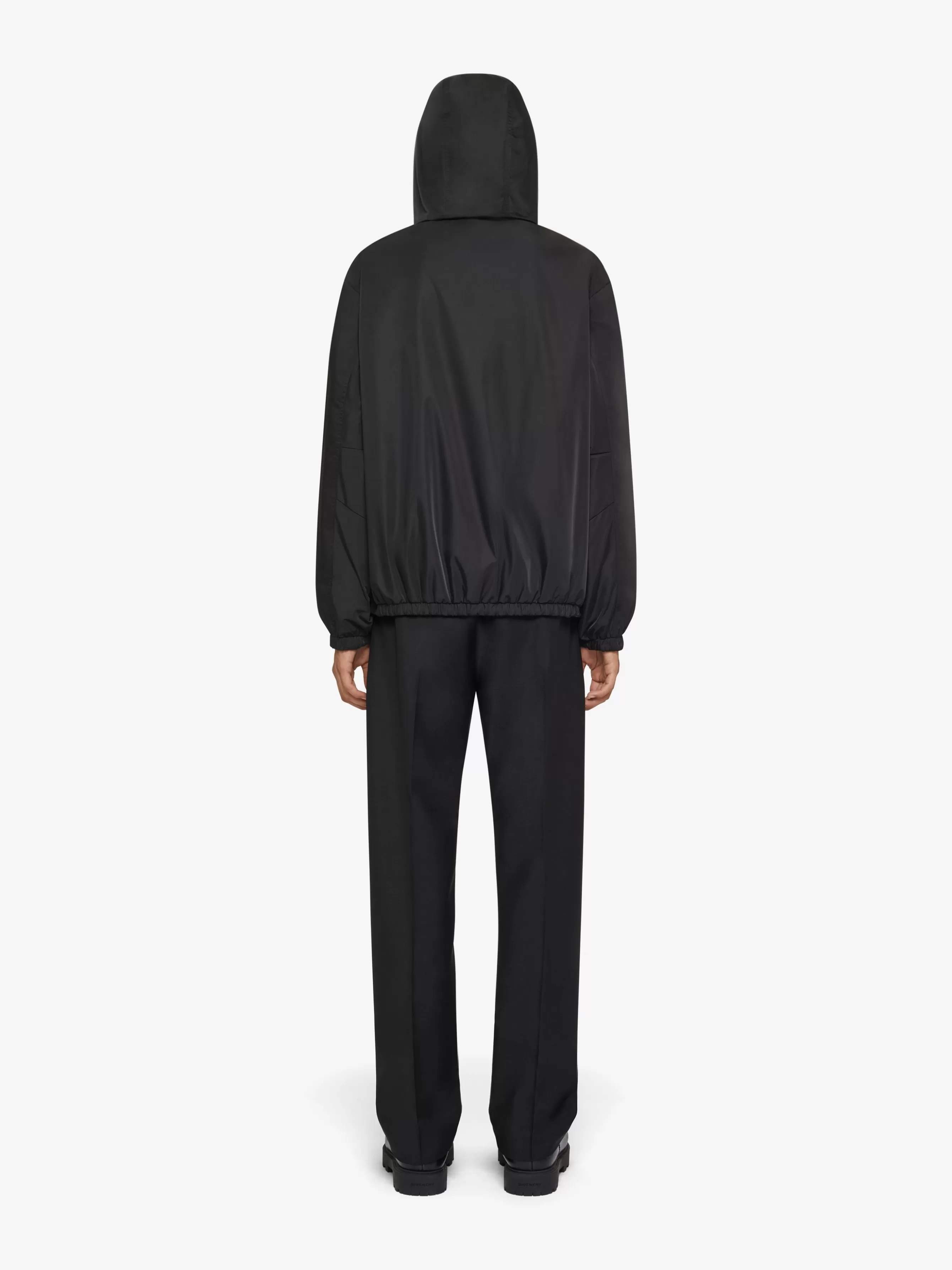 GIVENCHY Sweatshirts & Hoodies-4G reversible zipped hoodie in wool