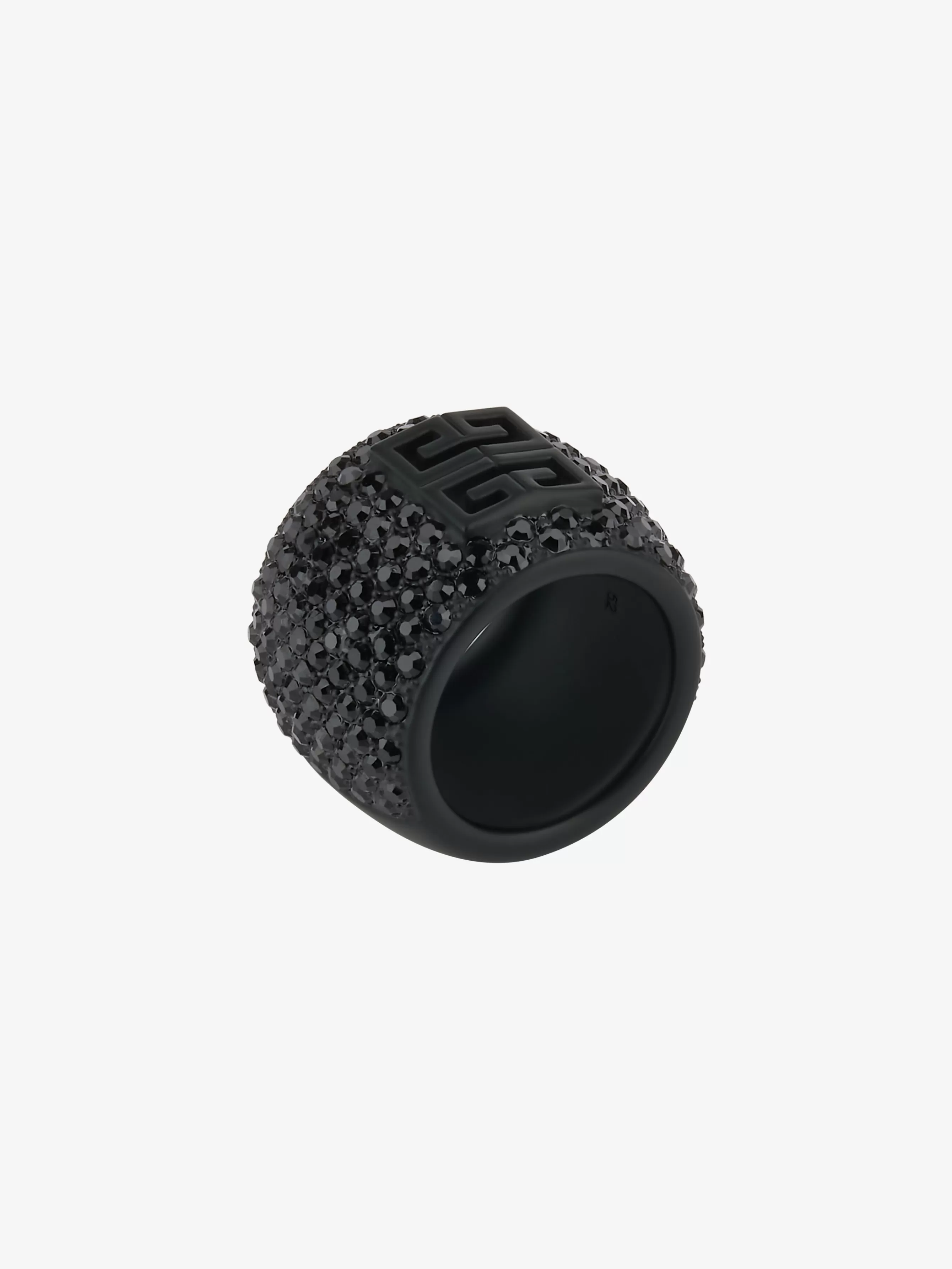 GIVENCHY Jewelry-4G ring in metal with crystals