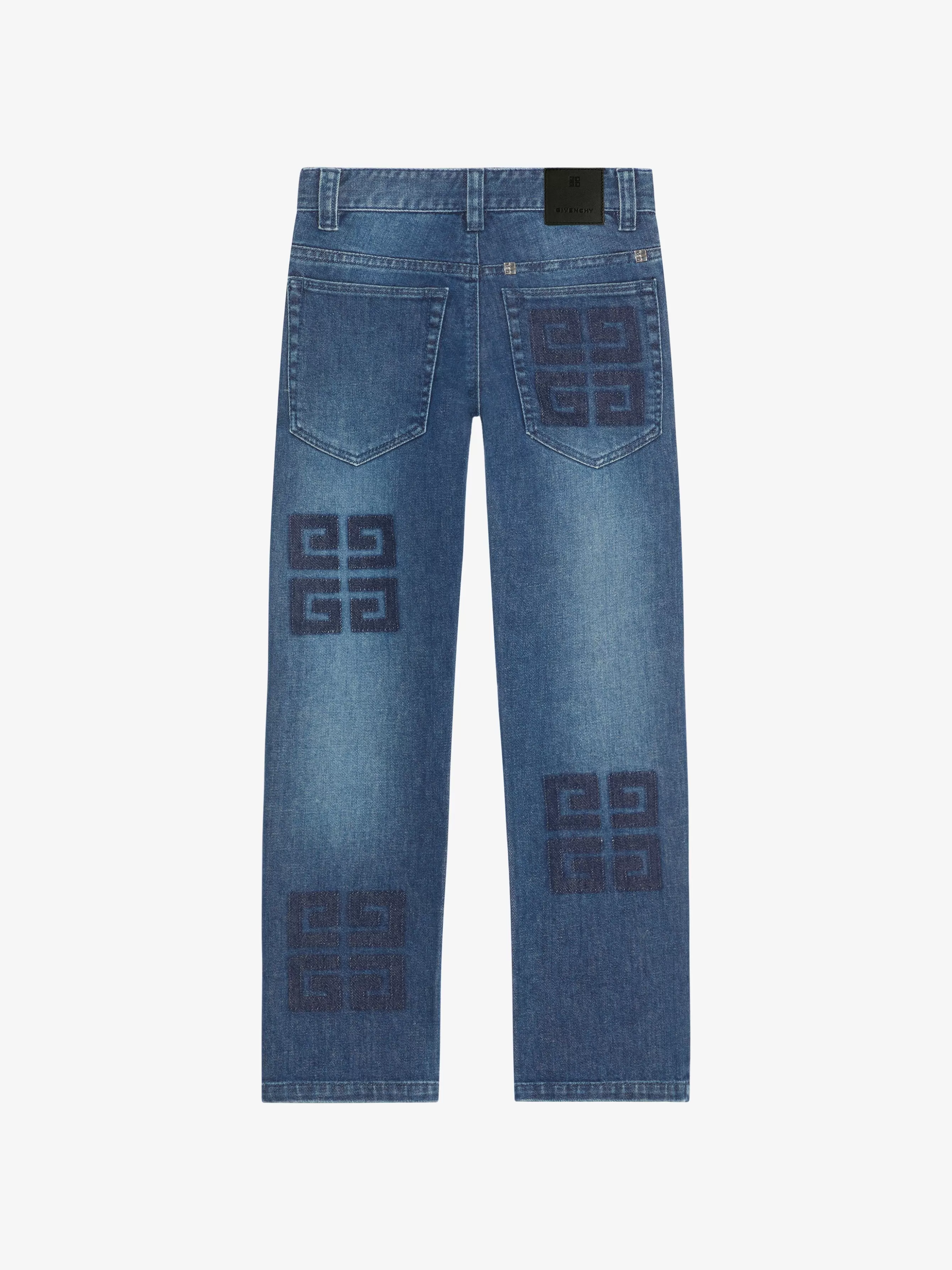 Gifts/Men GIVENCHY Gifts for Kids | Boy (4 to 12 years)-4G slim fit jeans in denim