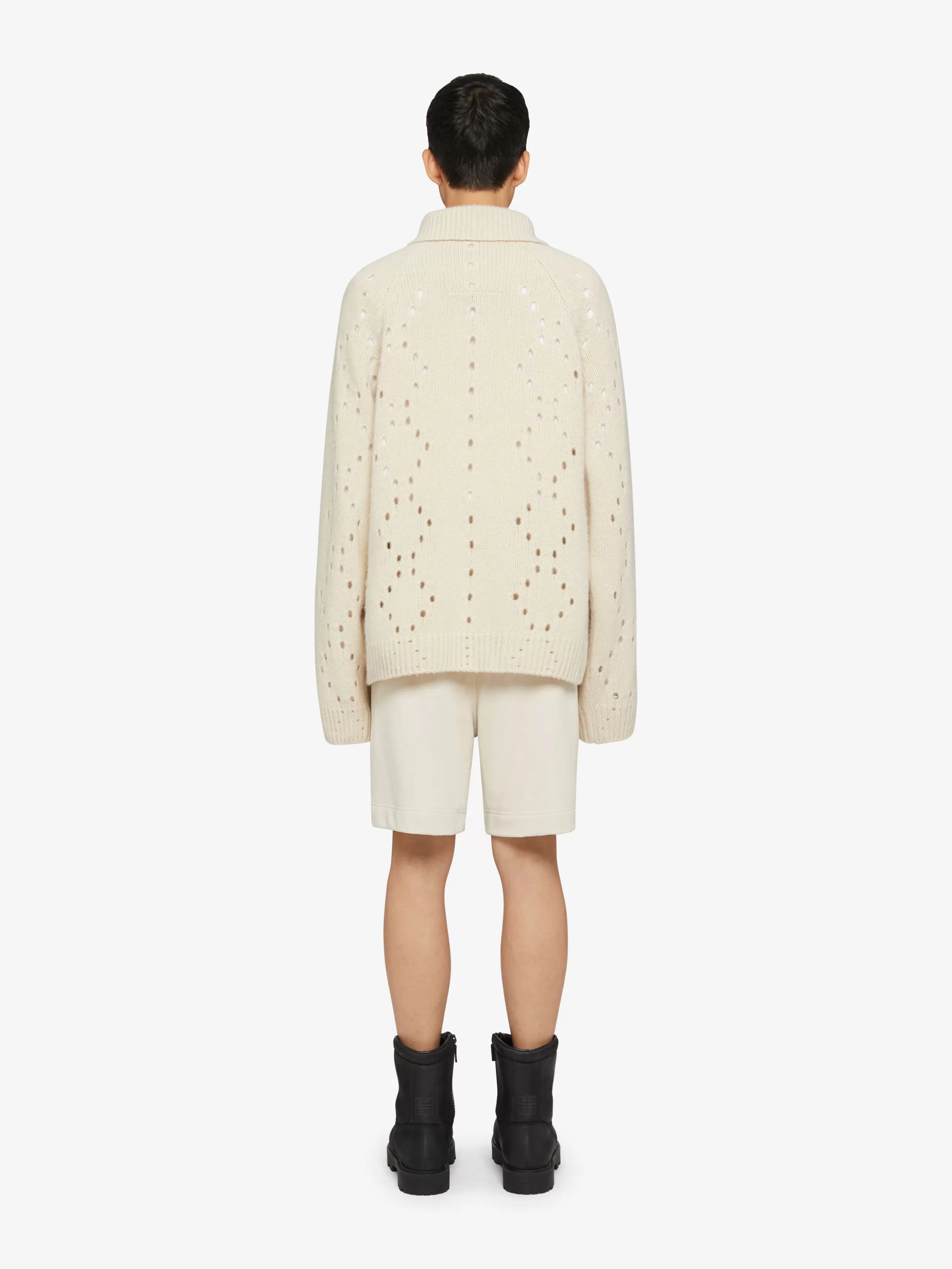 GIVENCHY Shorts-4G Stars bermuda shorts in fleece