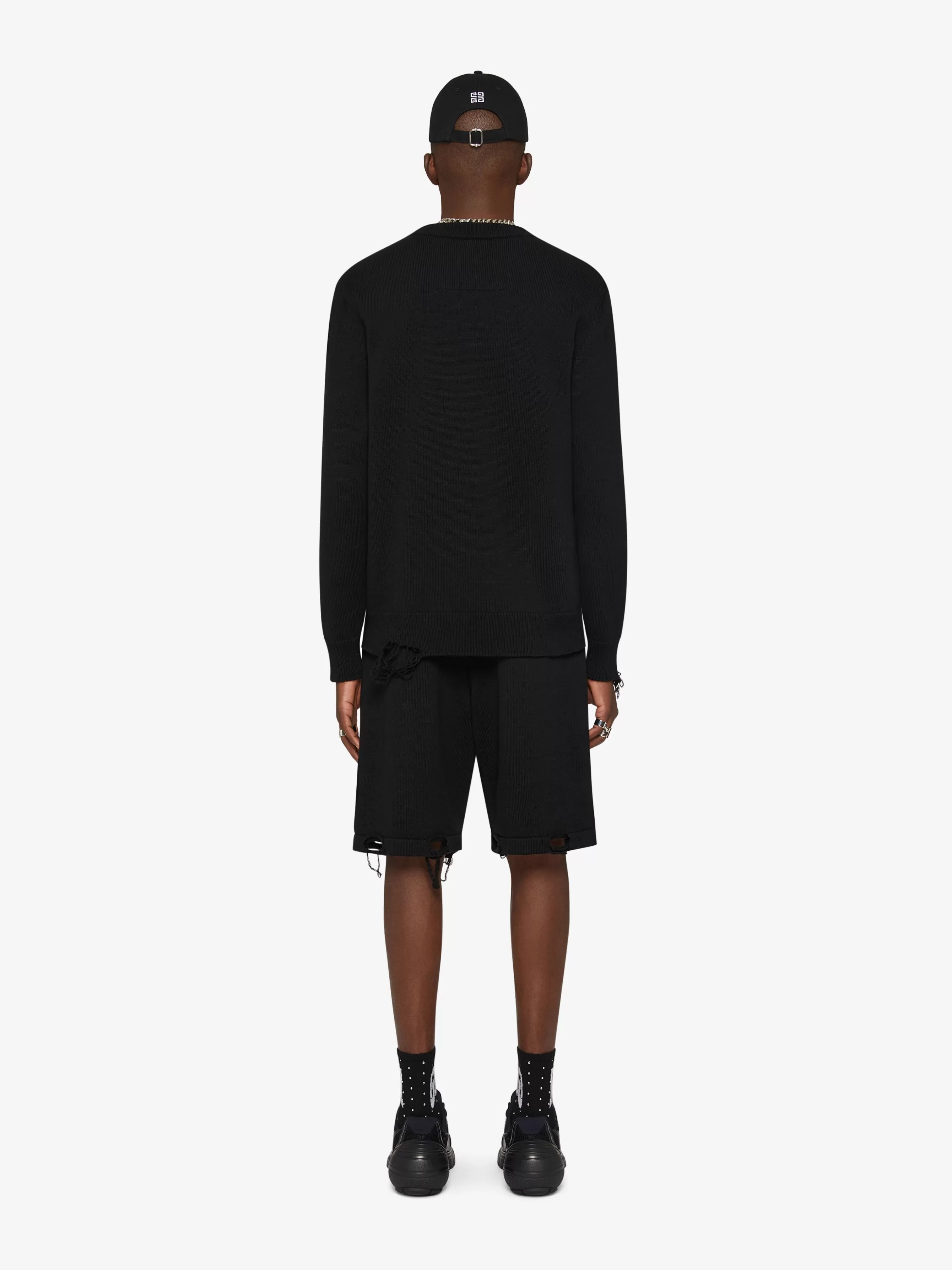 GIVENCHY Knitwear-4G Stars sweater in jersey