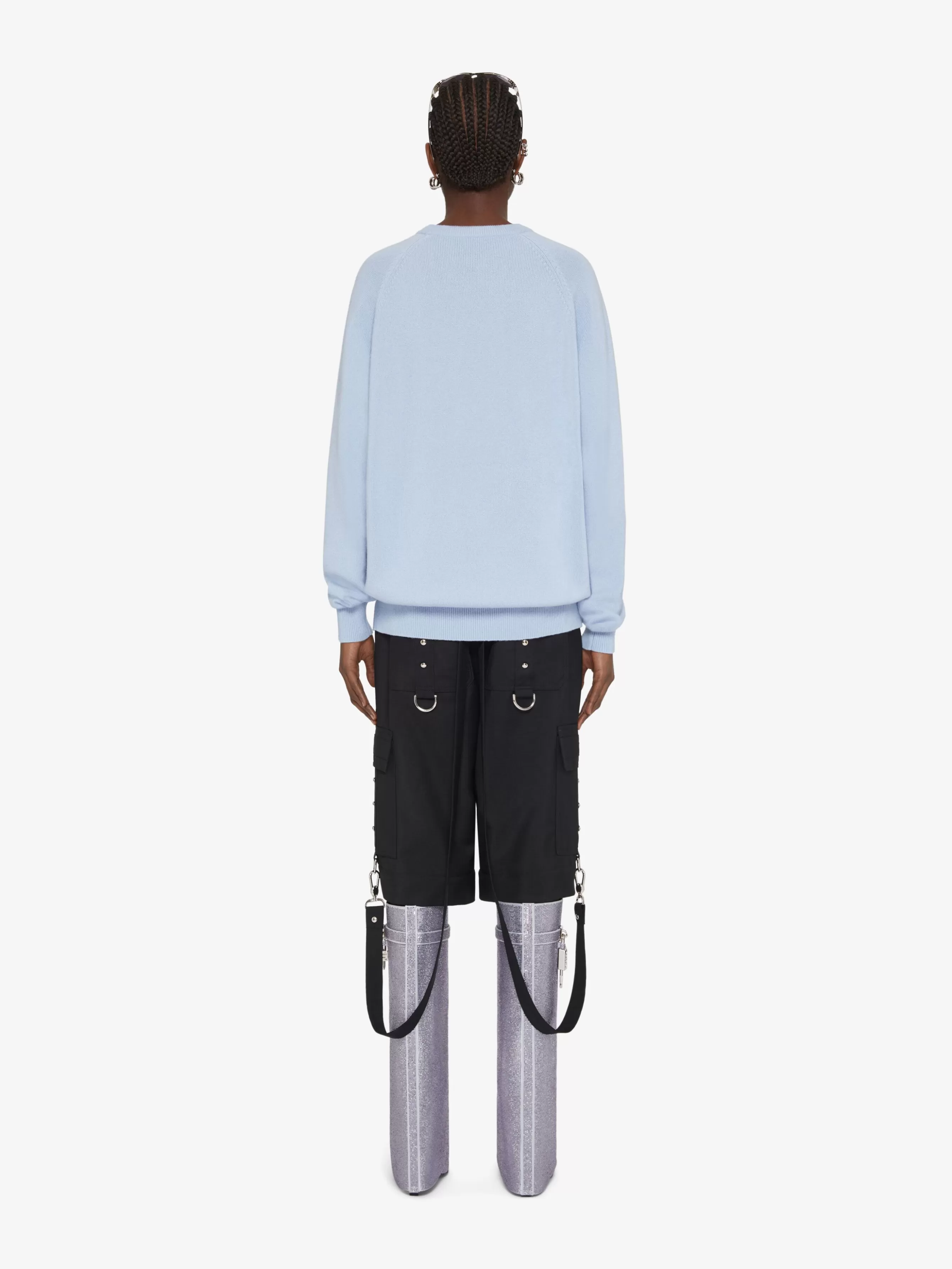 GIVENCHY Knitwear-4G sweater in cashmere