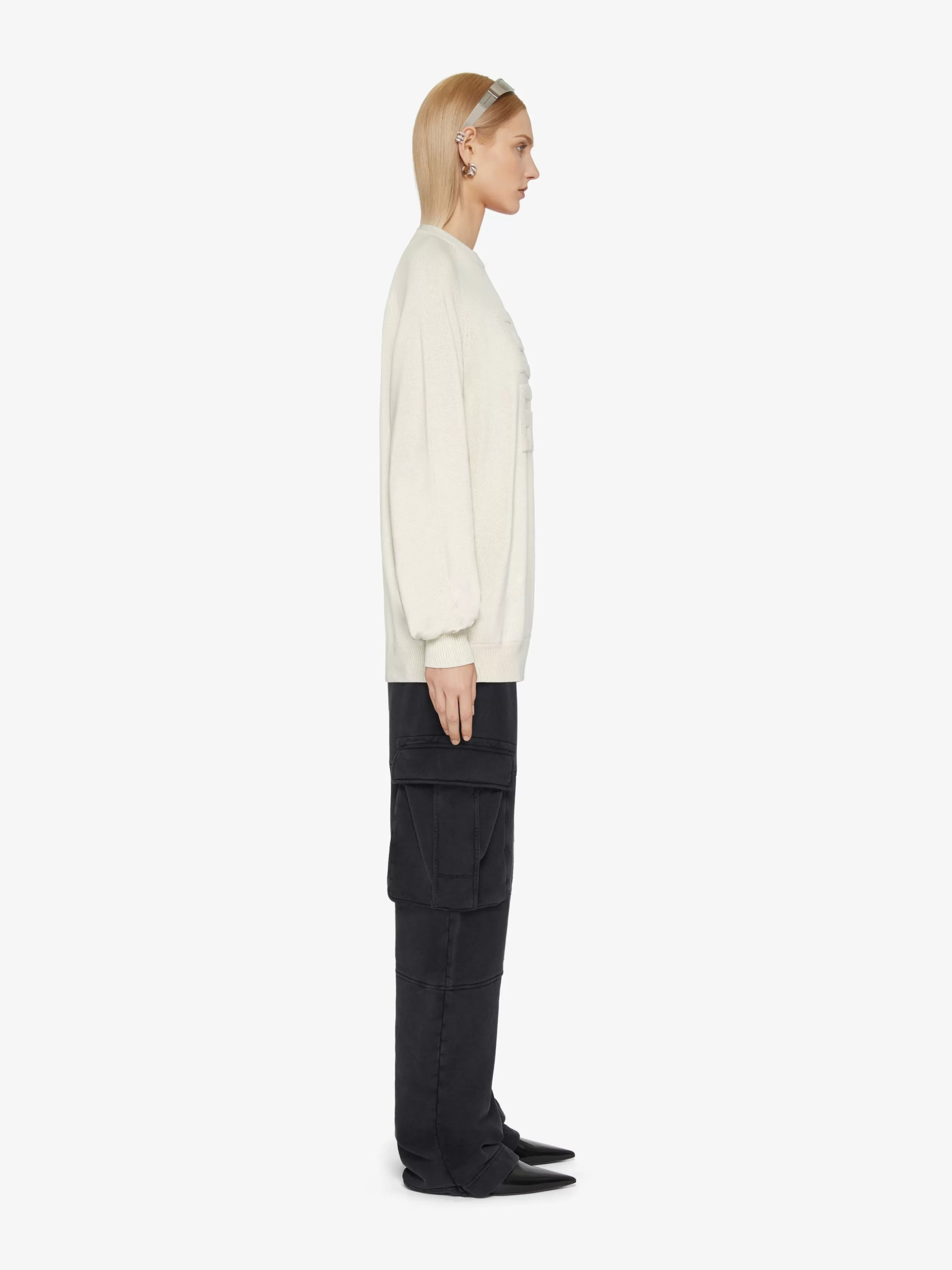 GIVENCHY Knitwear-4G sweater in cashmere