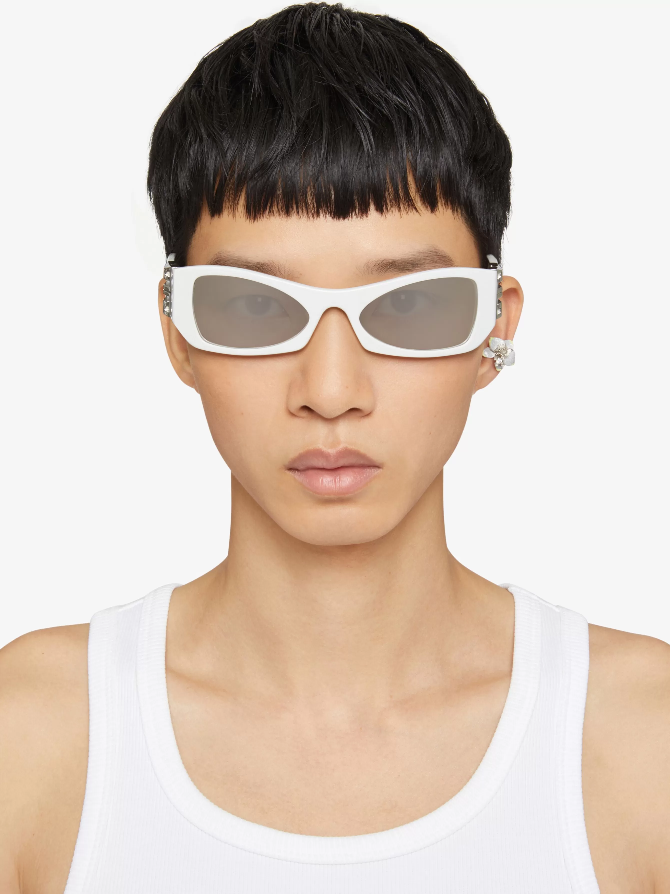 Men/Women GIVENCHY Sunglasses | Belts-4G unisex sunglasses in acetate