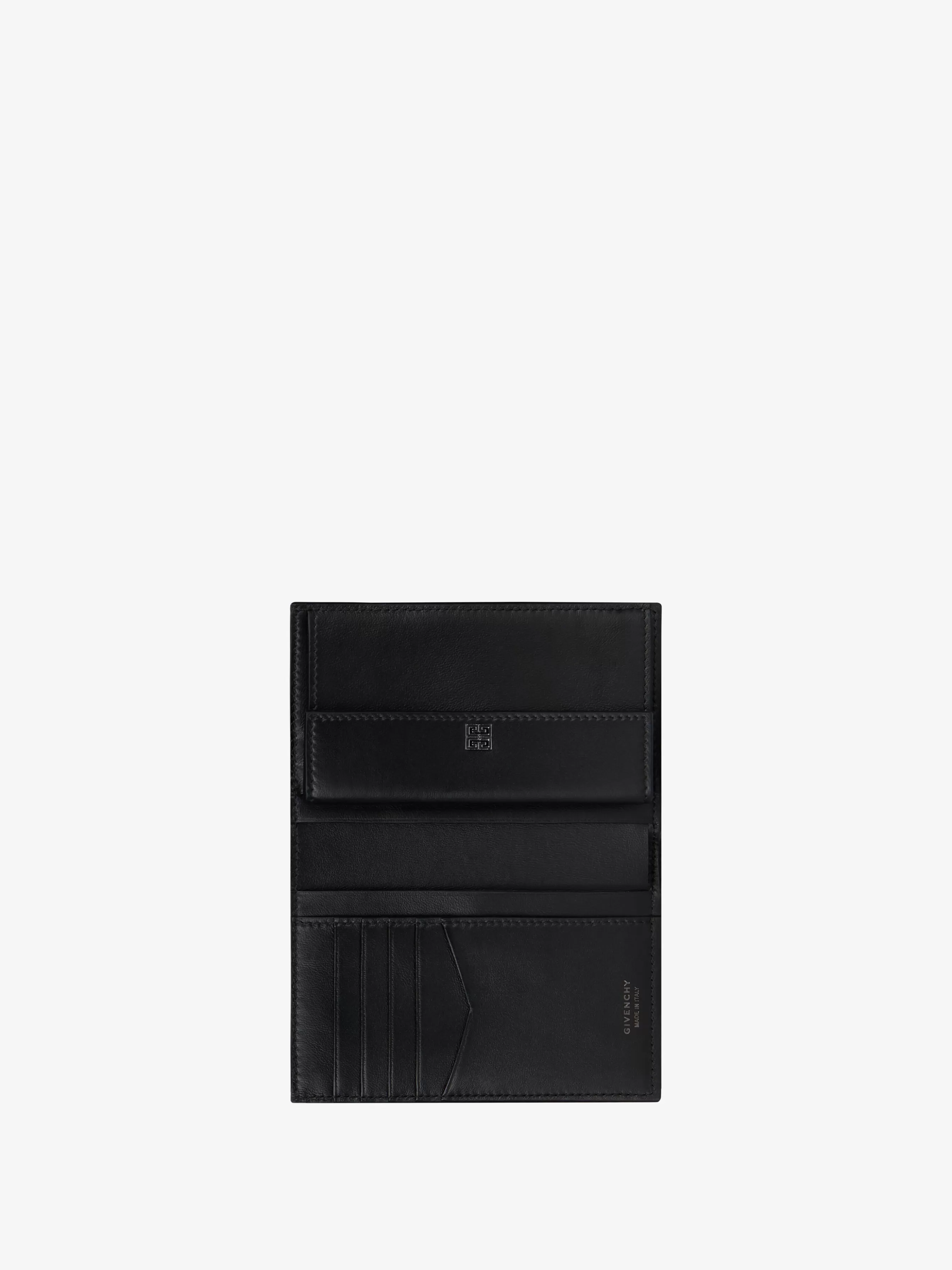 GIVENCHY Small Leather Goods-4G wallet in crocodile effect leather