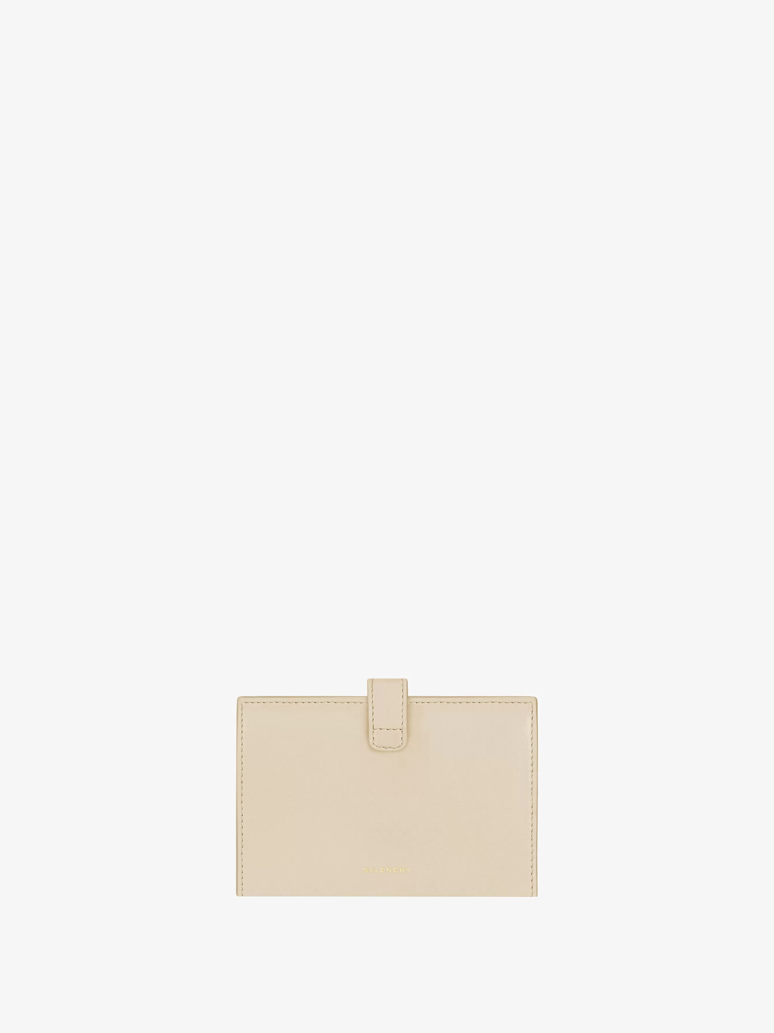 GIVENCHY Small Leather Goods-4G wallet in grained leather