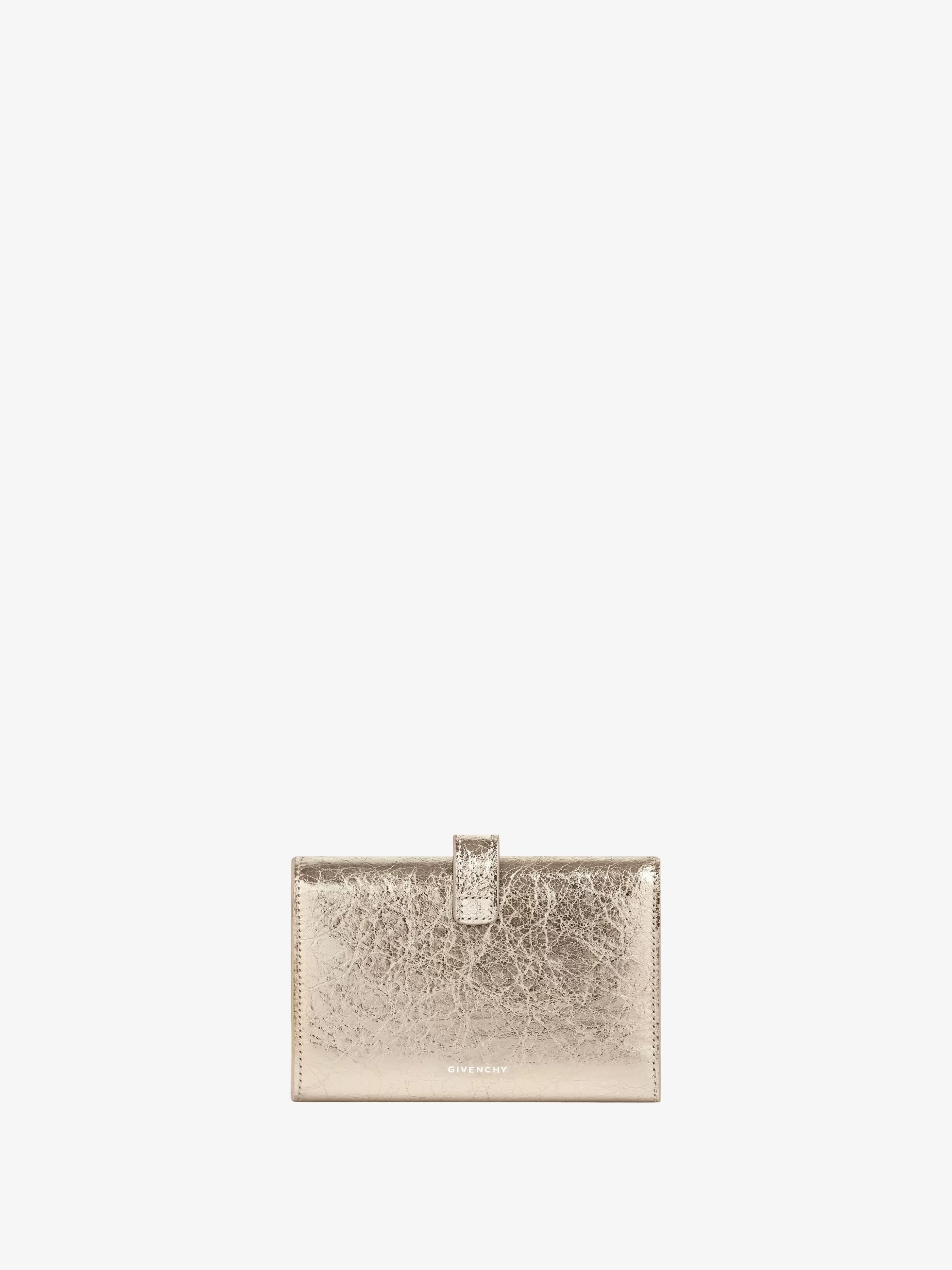 GIVENCHY Small Leather Goods-4G wallet in laminated leather