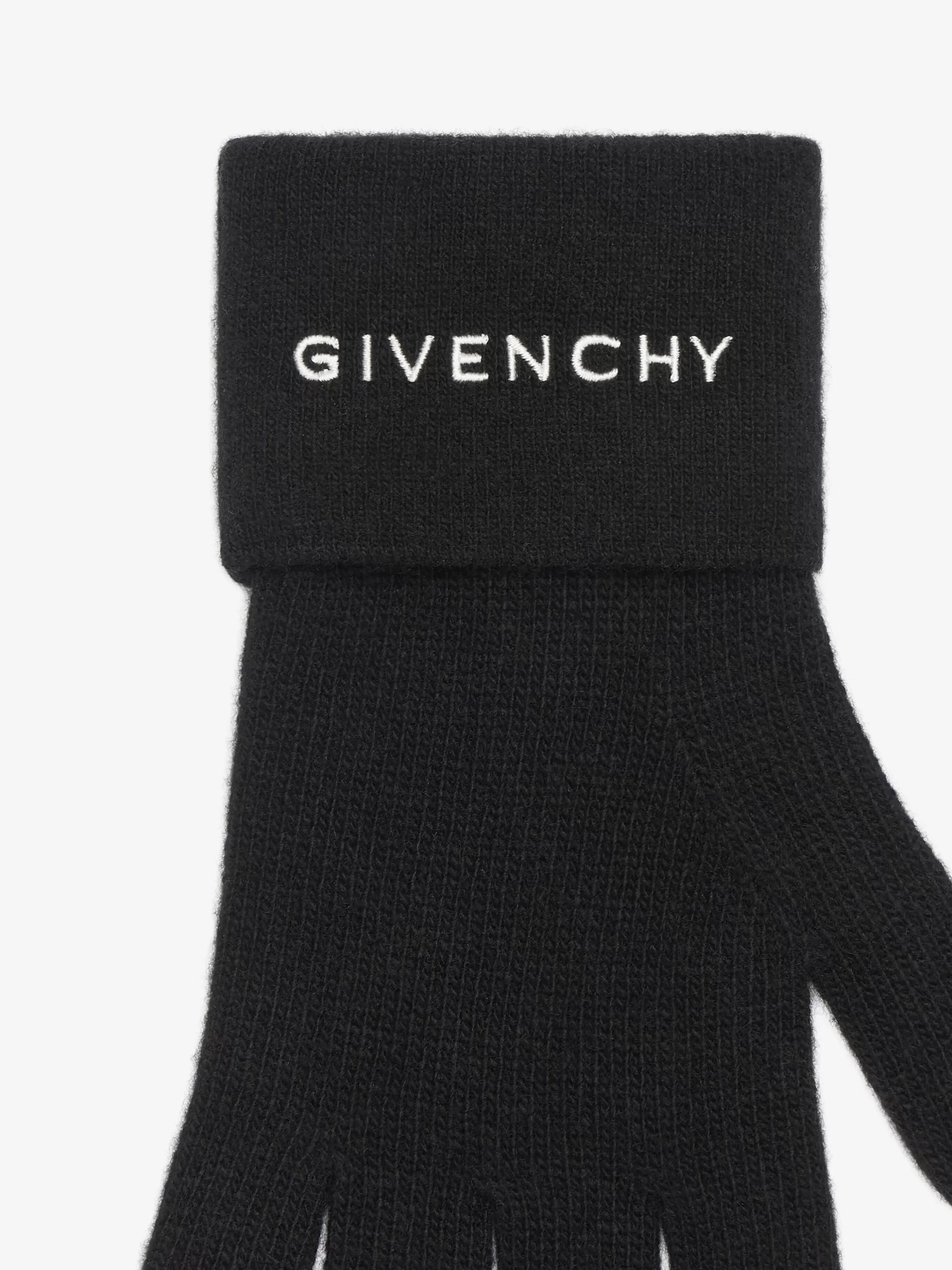 GIVENCHY Other Accessories-4G wool knit gloves