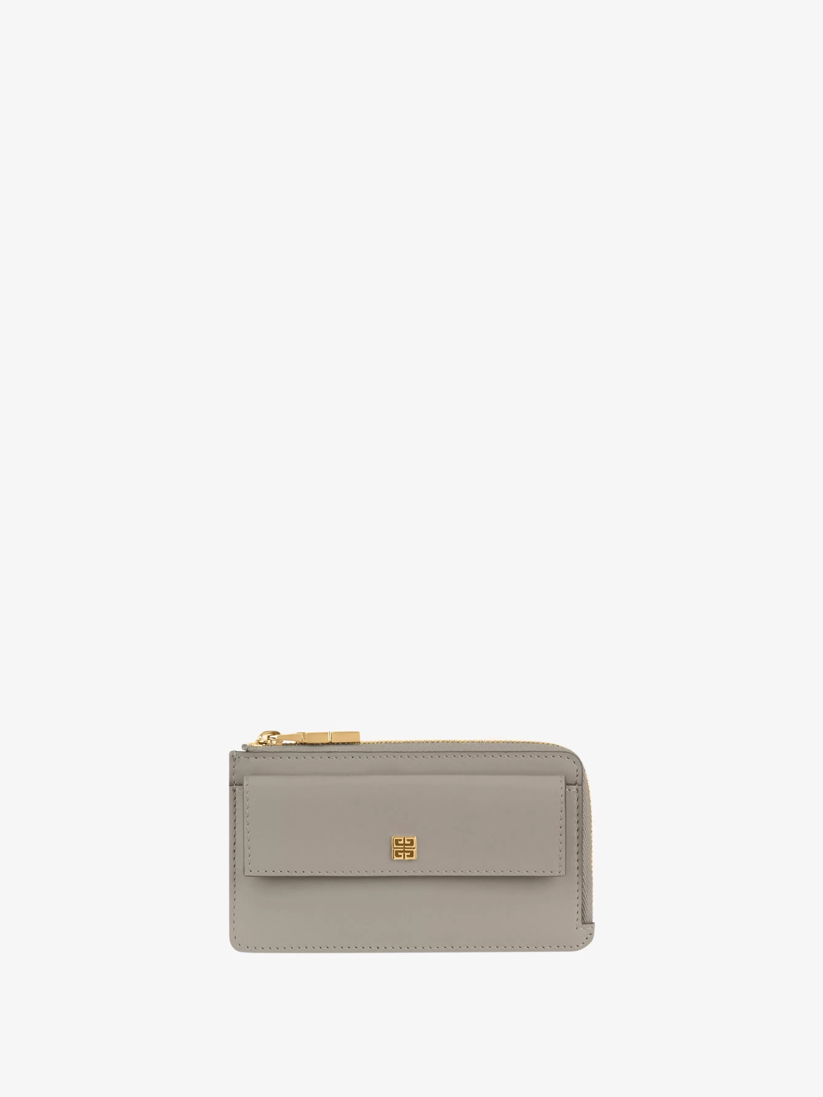 Sale/Women GIVENCHY Jewels & Accessories | Bags & Leather Goods-4G zipped card holder in Box leather