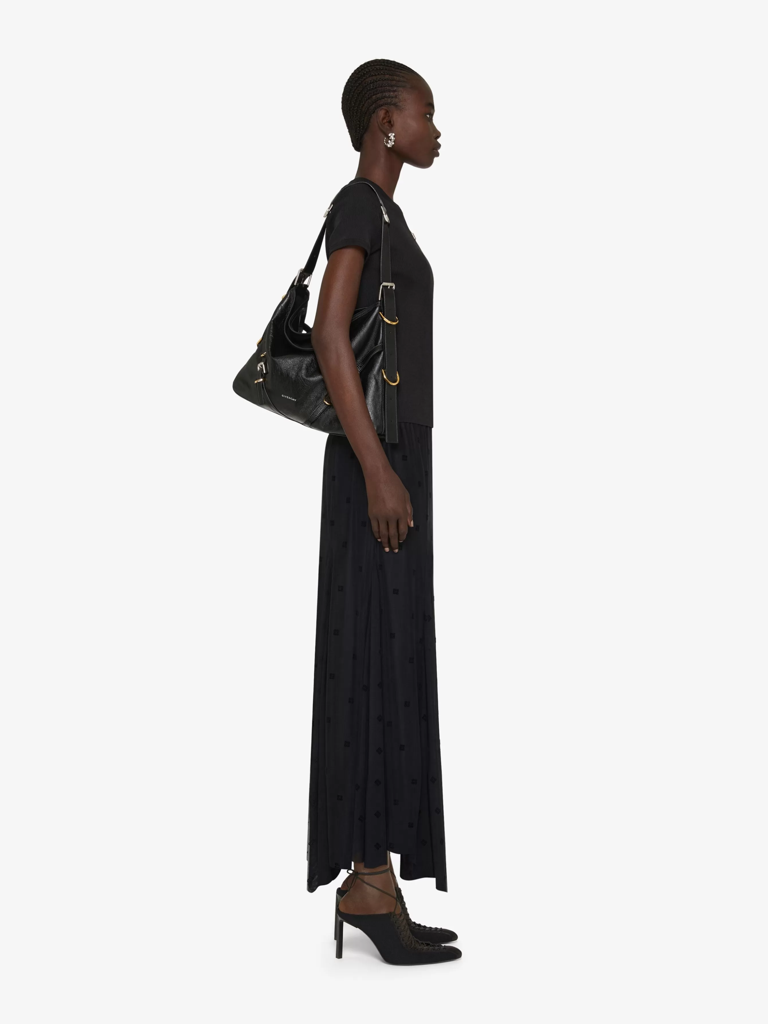 GIVENCHY Skirts-Asymmetrical skirt in 4G tulle