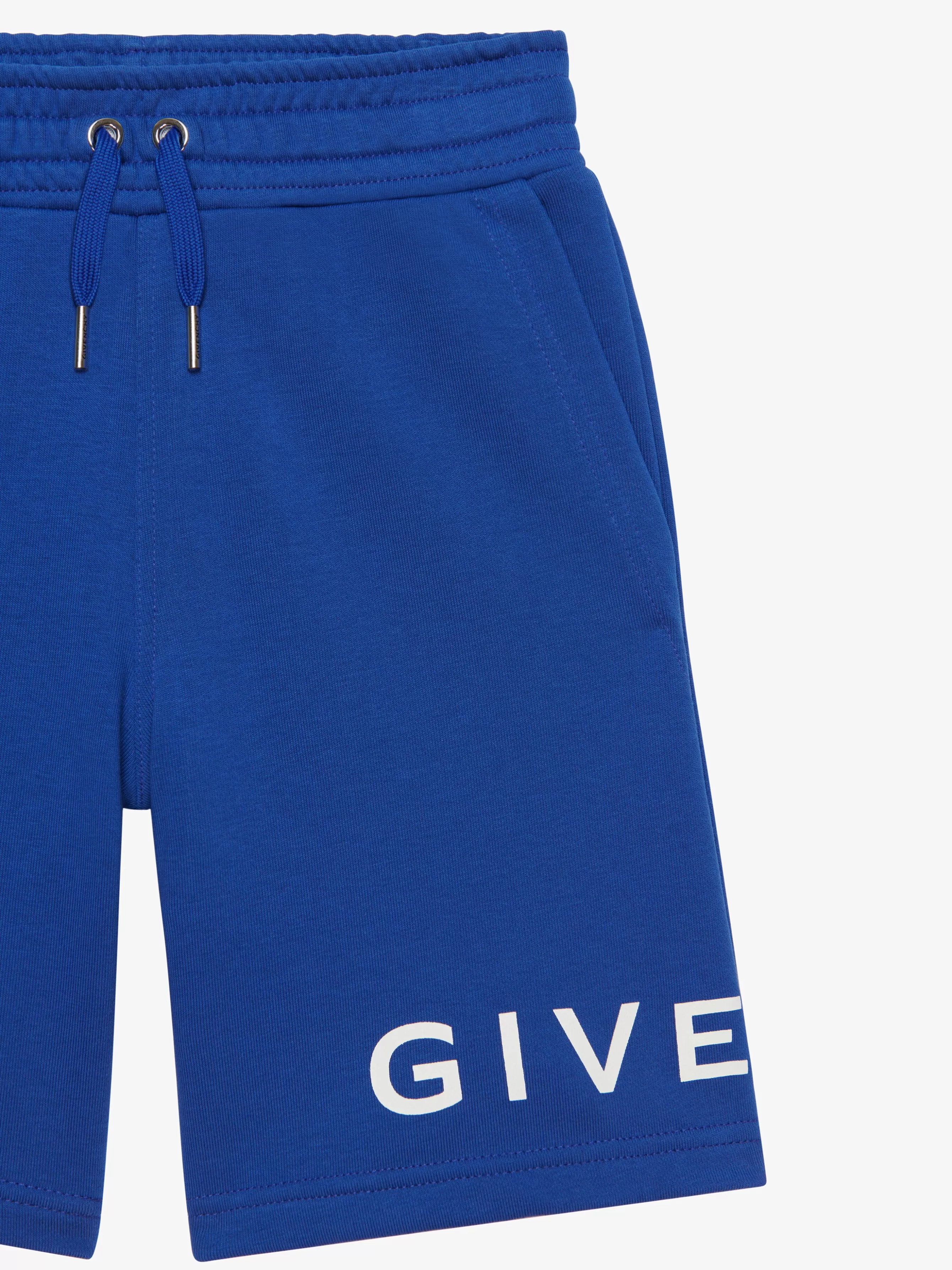 GIVENCHY Boy (4 to 12 years)-Bermuda shorts in fleece