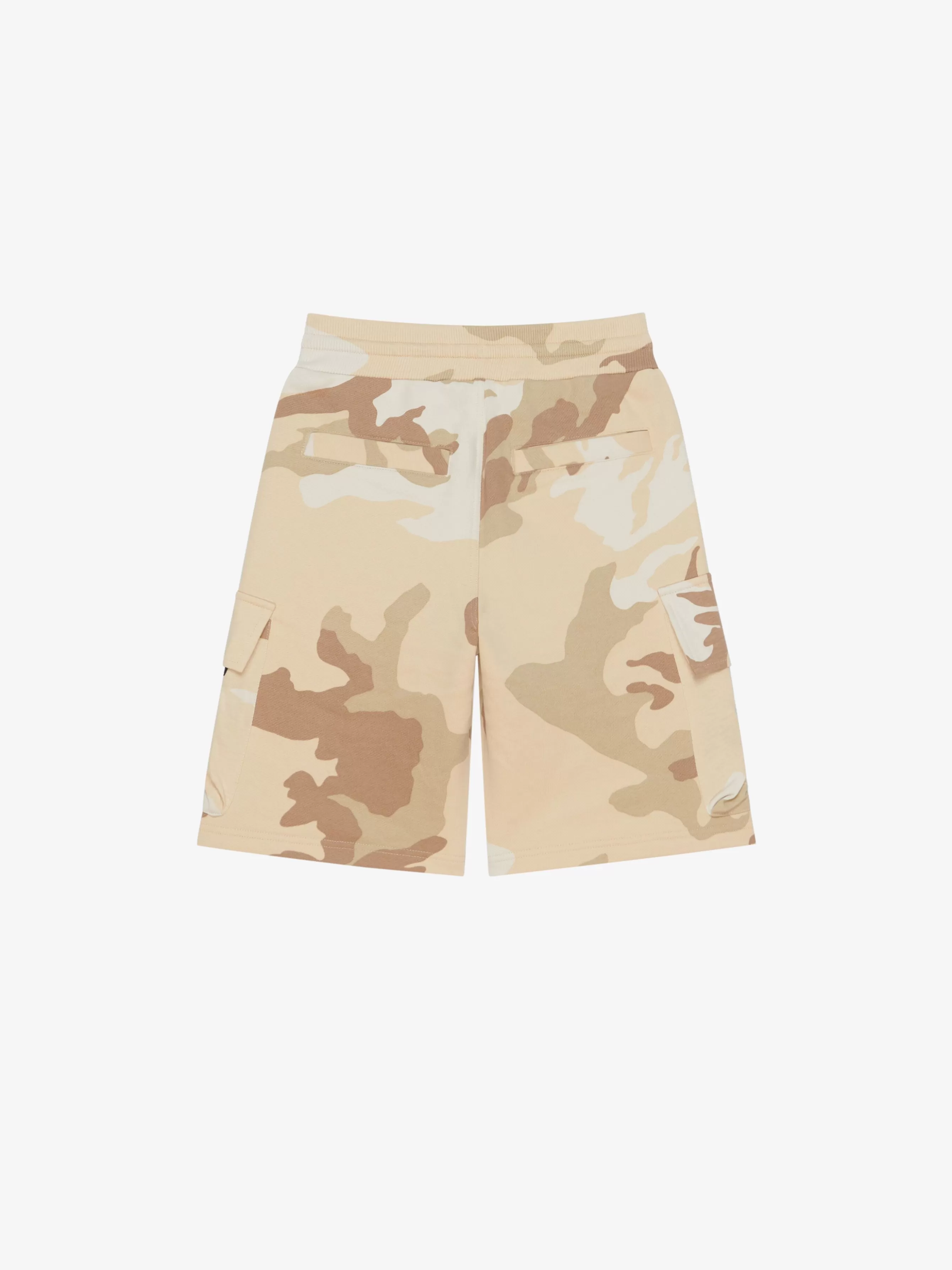 GIVENCHY Boy (4 to 12 years)-Bermuda shorts in fleece with camo print