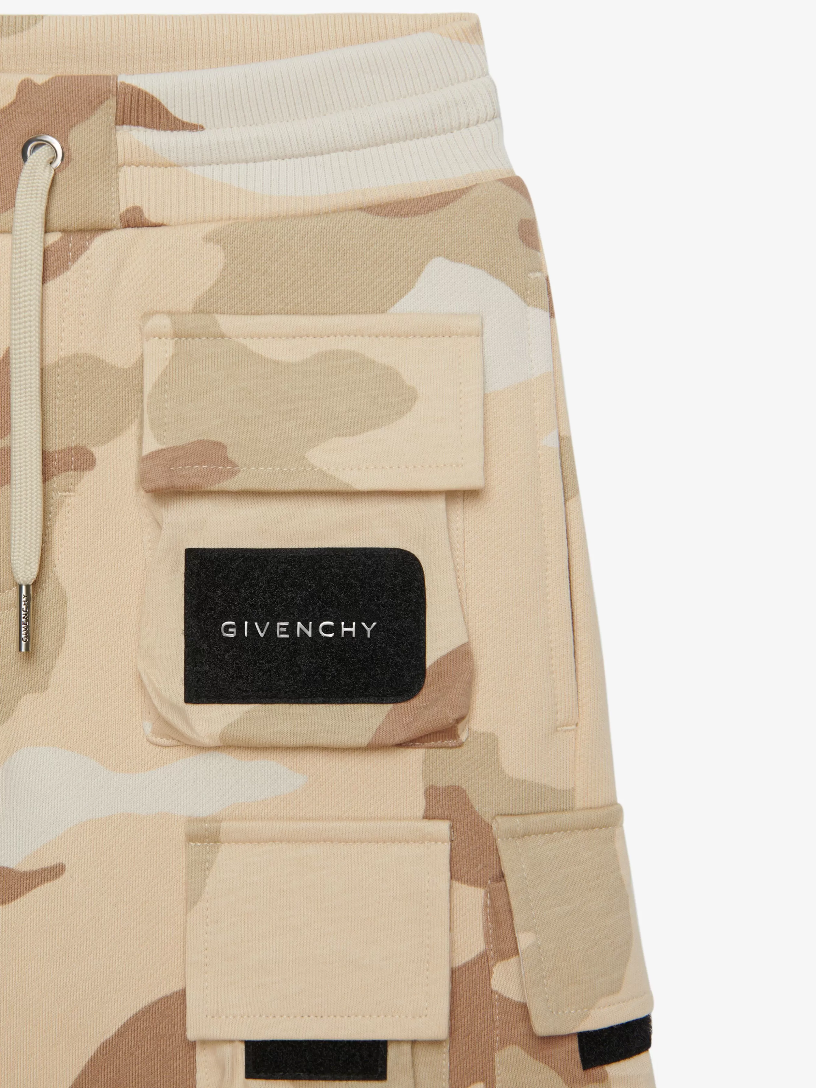 GIVENCHY Boy (4 to 12 years)-Bermuda shorts in fleece with camo print