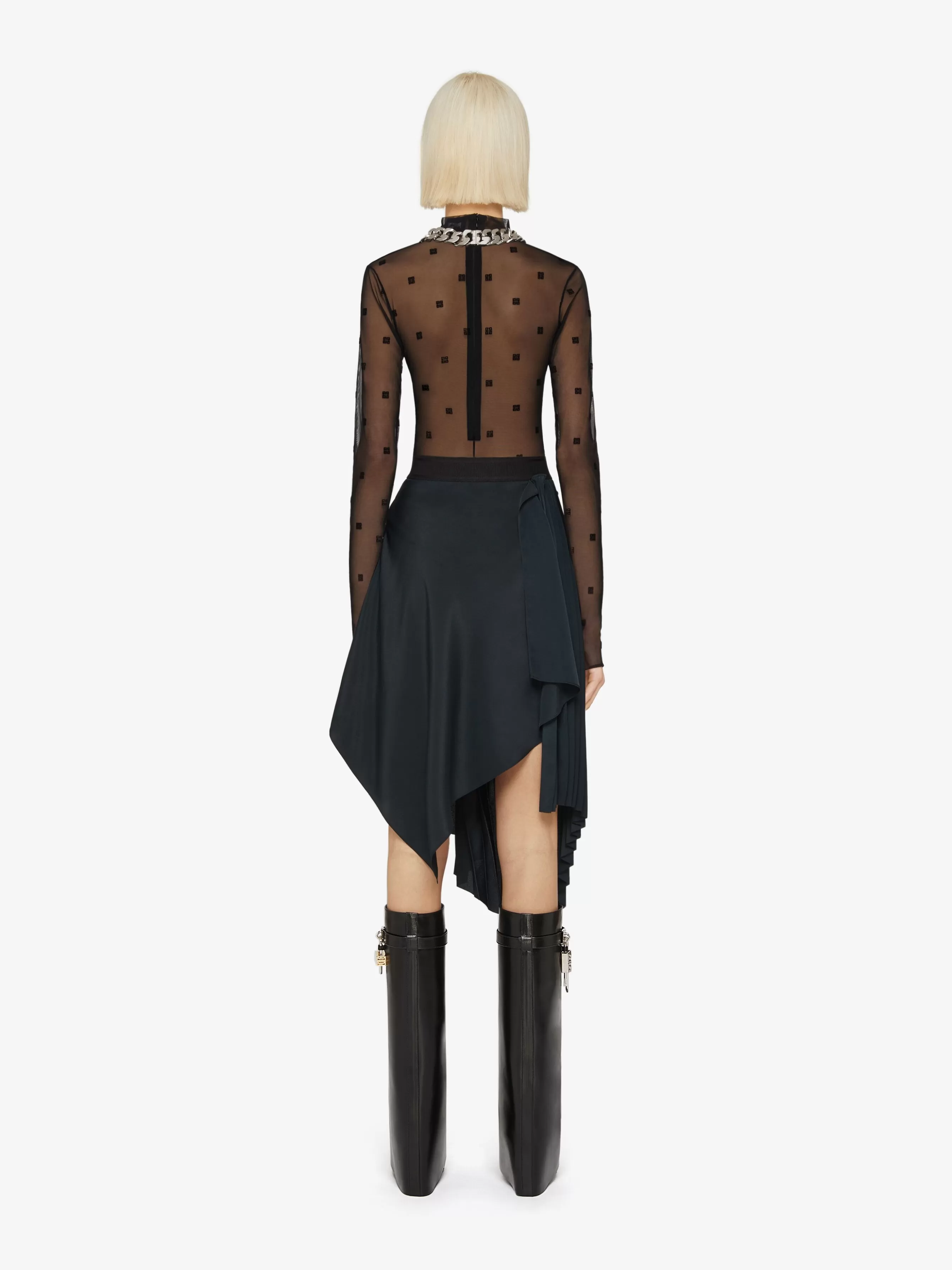 GIVENCHY Tops & Shirts-Body in 4G tulle