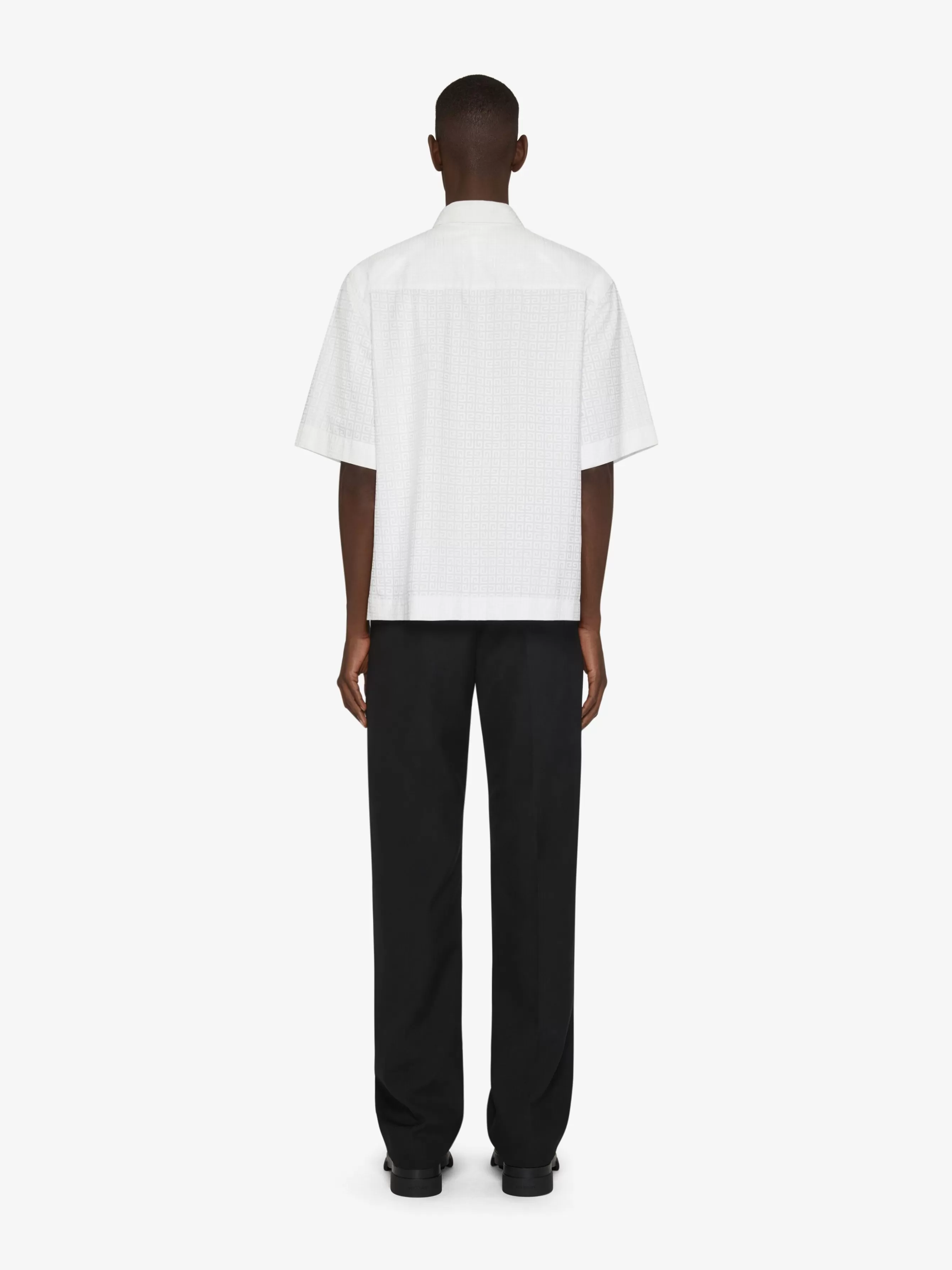 Sale GIVENCHY T-shirts & Shirts-Boxy fit zipped shirt in 4G jacquard