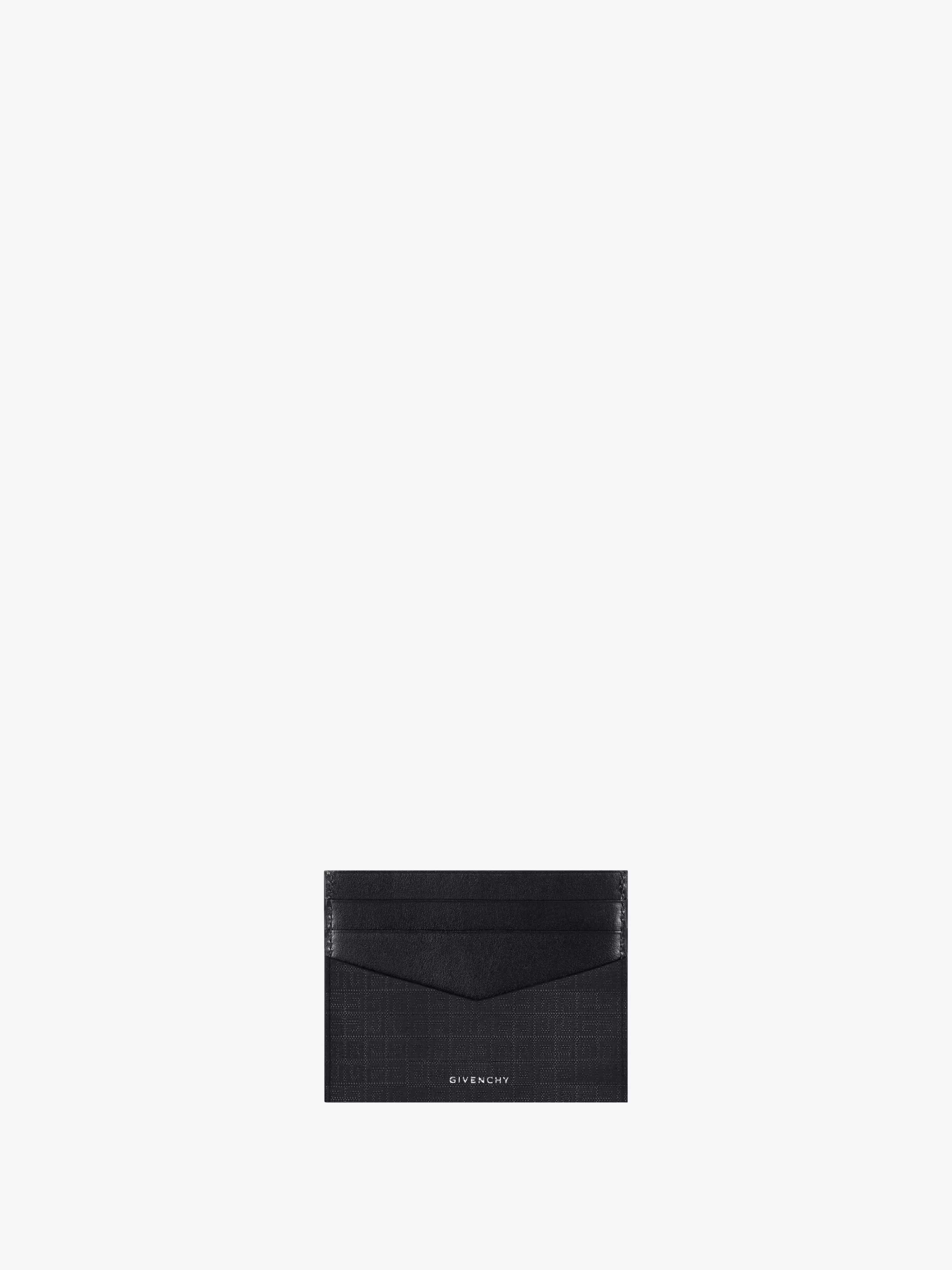 Men GIVENCHY Small Leather Goods-Card holder in 4G nylon