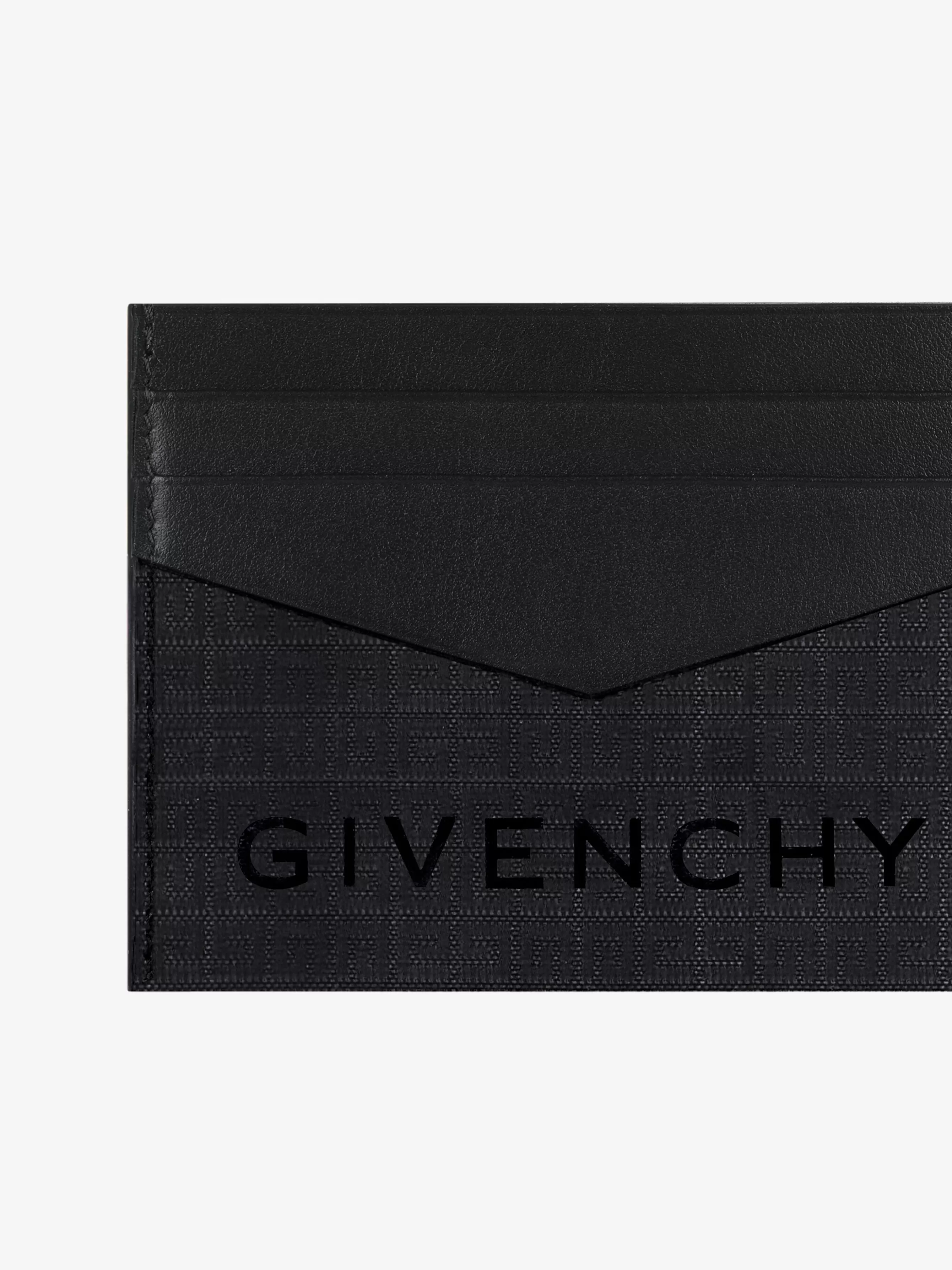 Men GIVENCHY Small Leather Goods-Card holder in 4G nylon