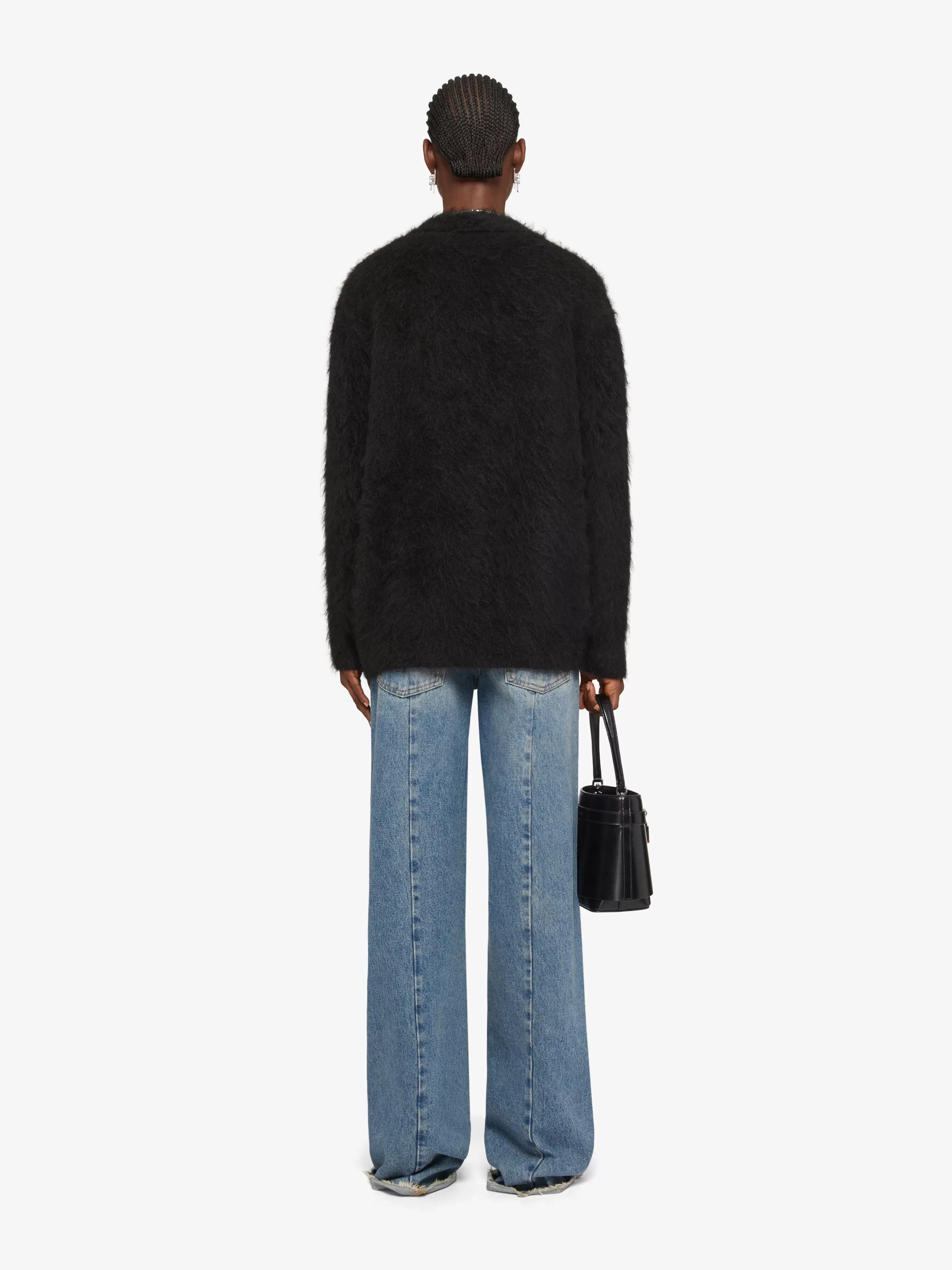 GIVENCHY Knitwear-Cardigan in alpaca wool