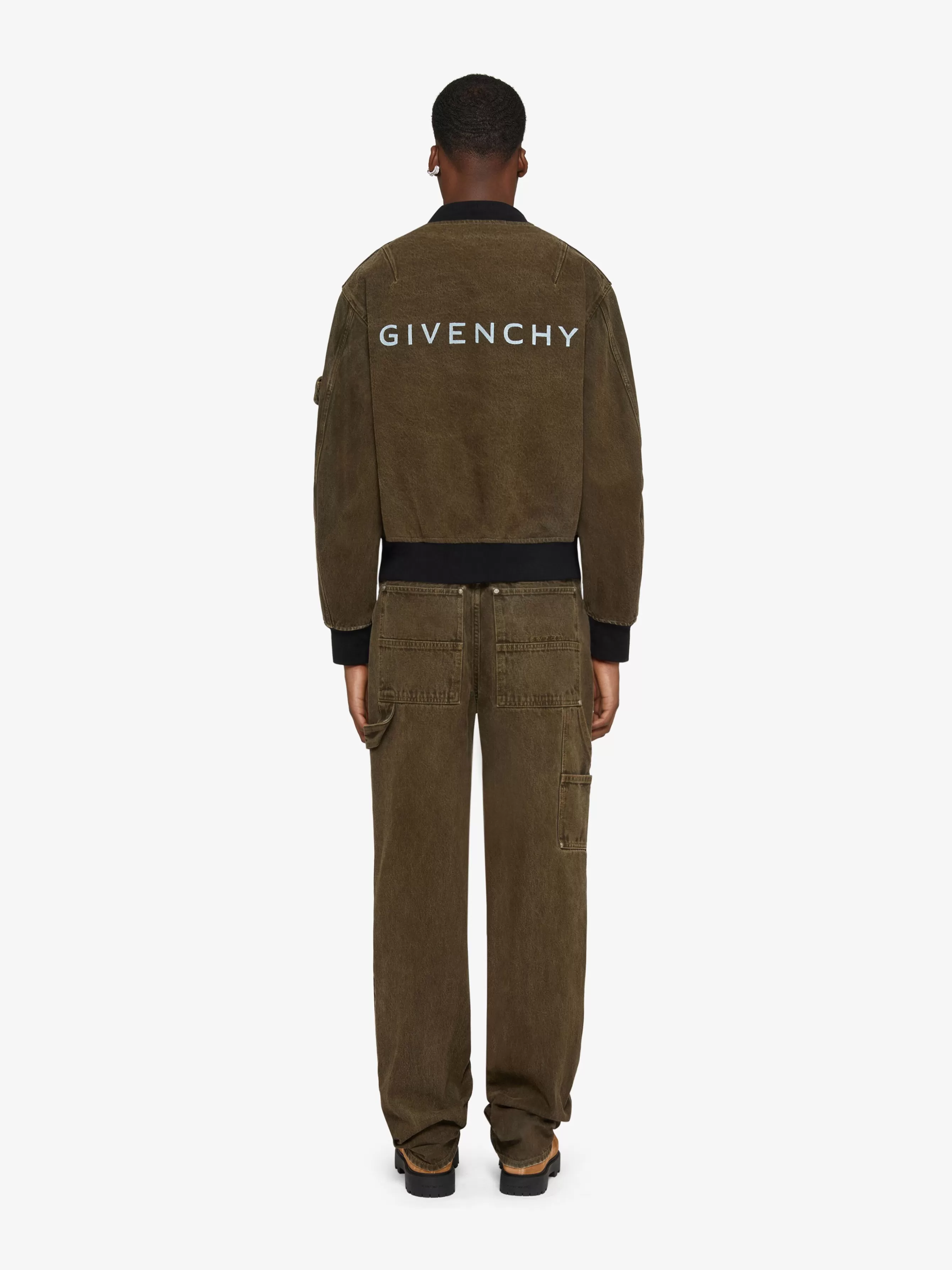 GIVENCHY Denim-Carpenter pants in denim