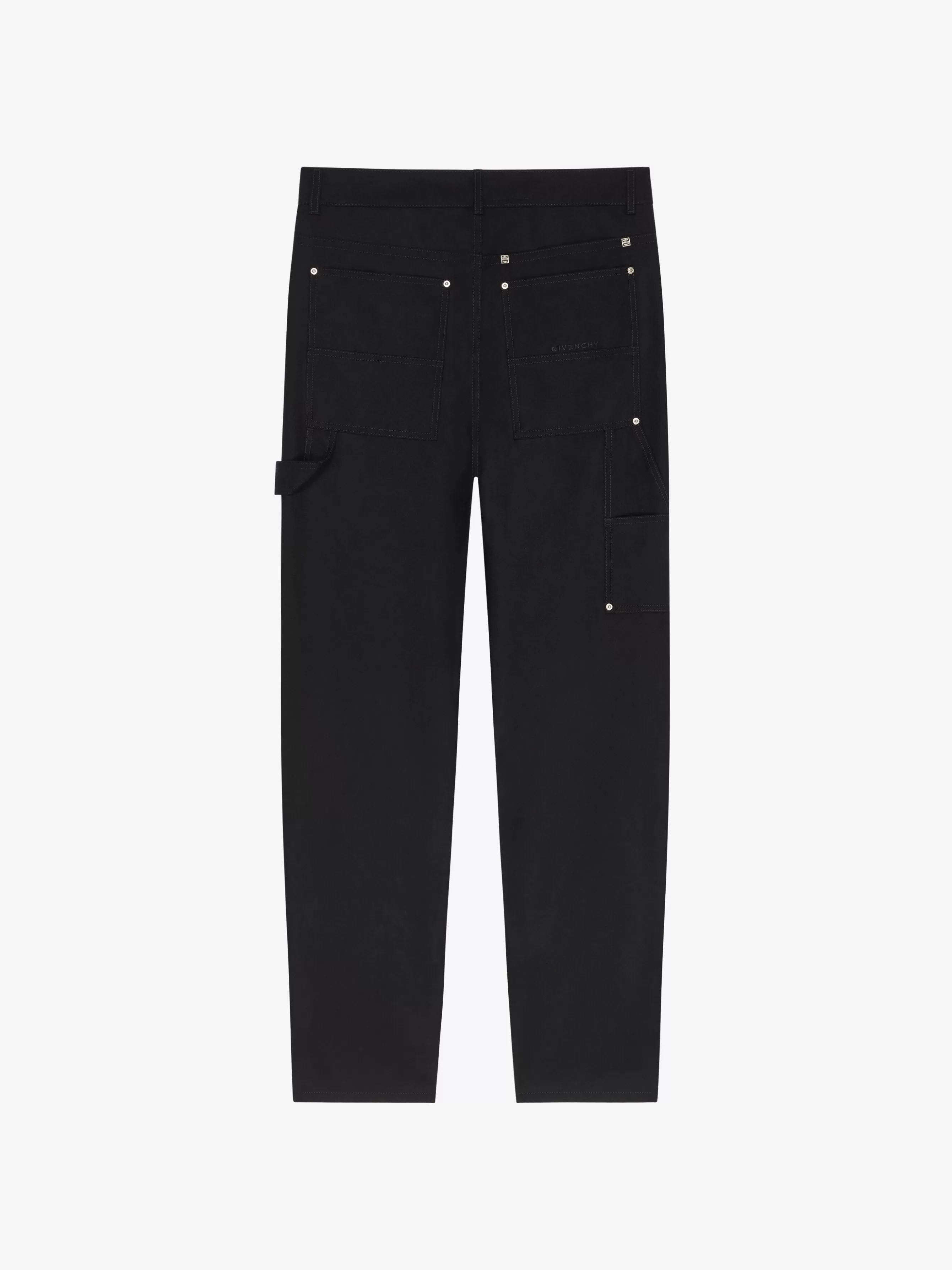 GIVENCHY Pants-Carpenter pants in wool flannel