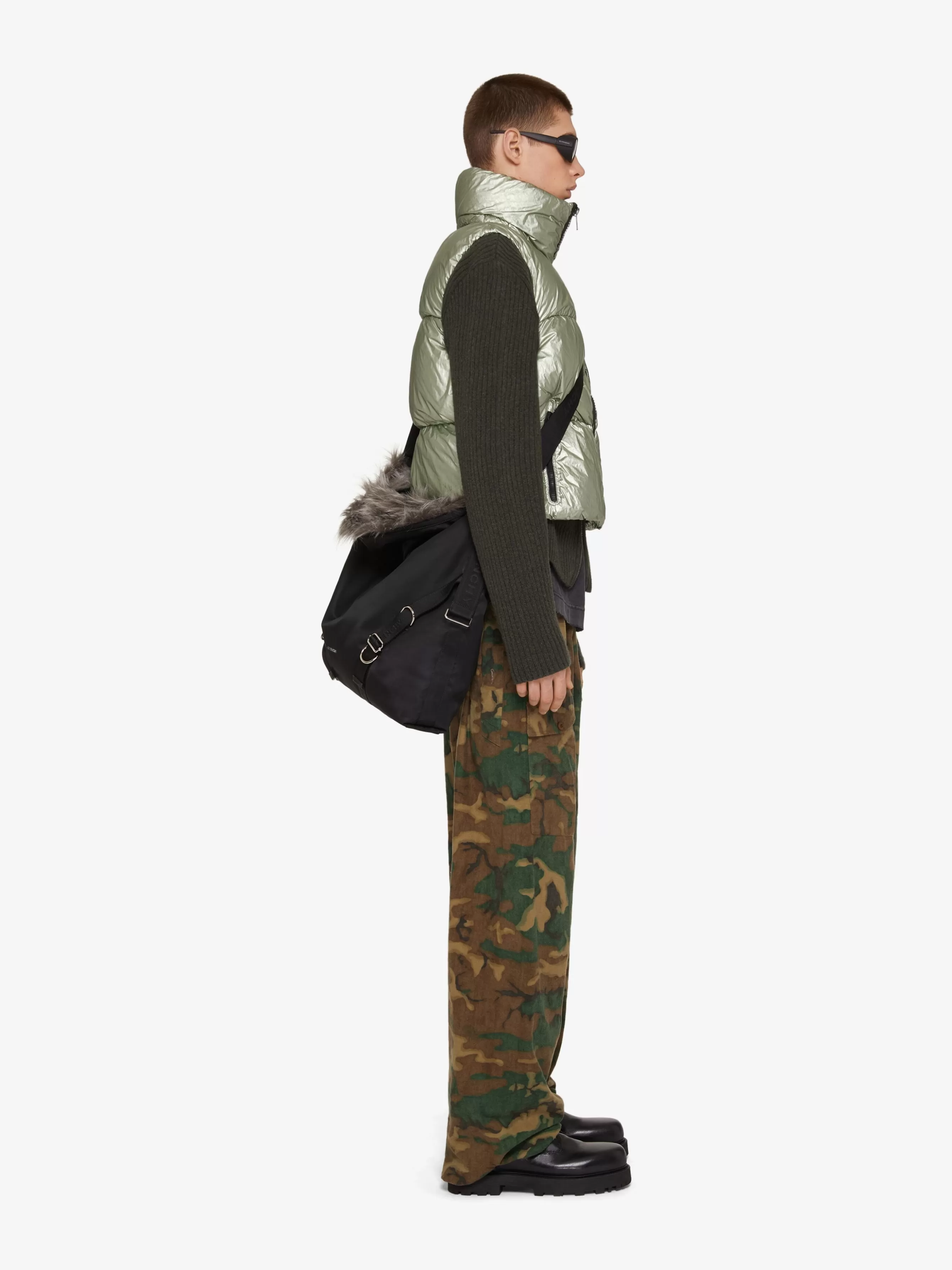 Sale GIVENCHY Pants & Shorts-Casual camo pants in flannel