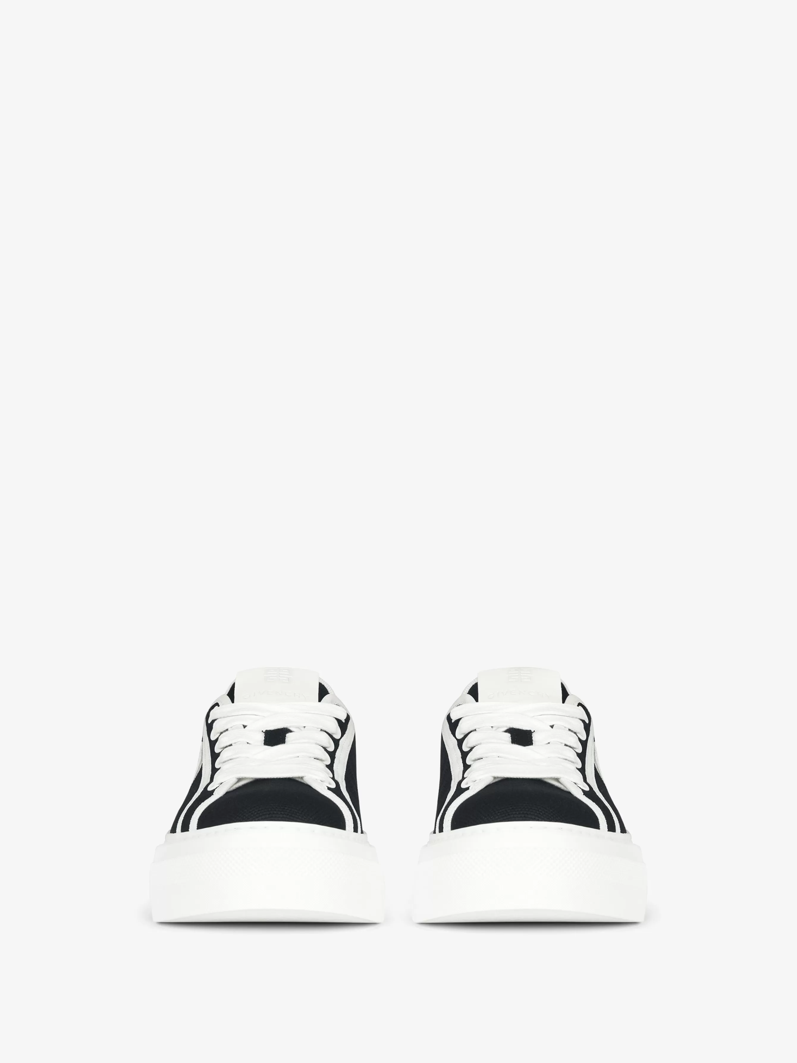 Sale GIVENCHY Shoes-City platform sneakers in canvas