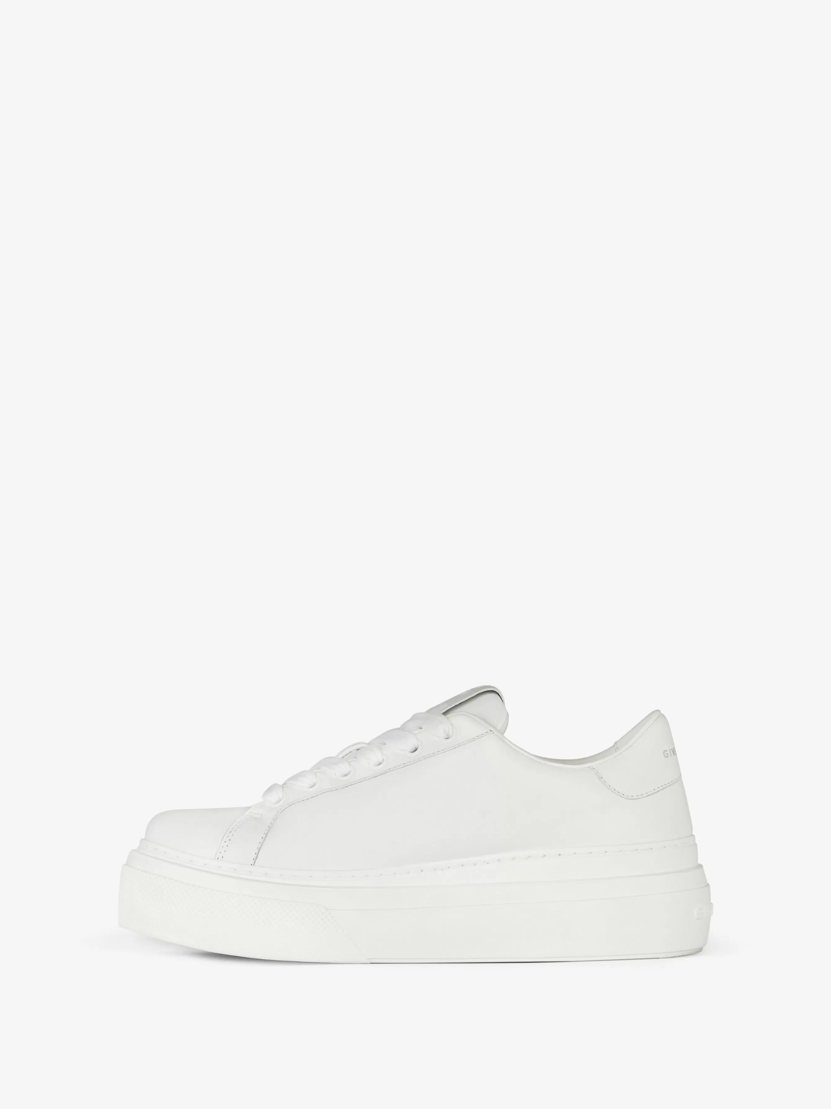 GIVENCHY Sneakers-City platform sneakers in leather